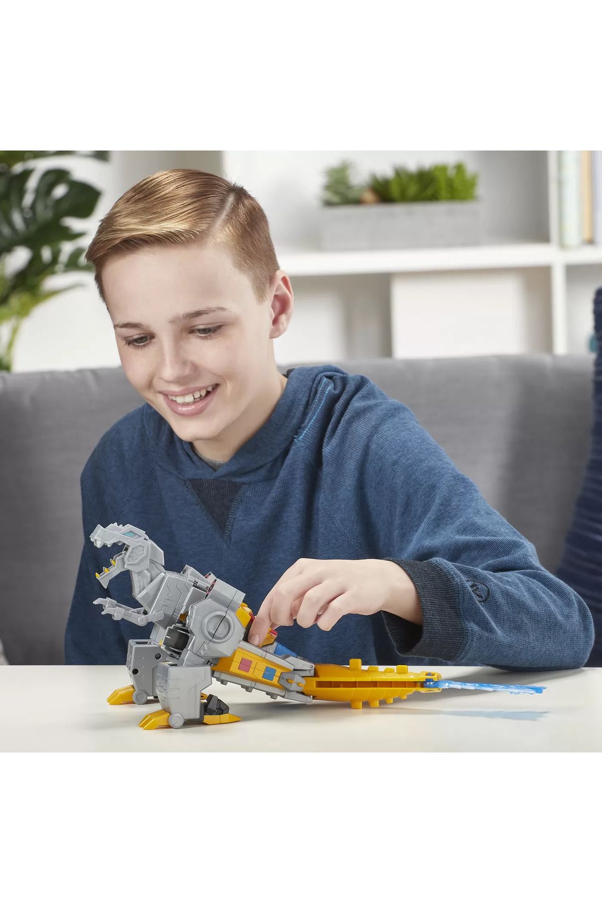 Hasbro-TRANSFORMERS ULTIMATE QUICK CONVERSION ROBOT GRIMLOCK 7