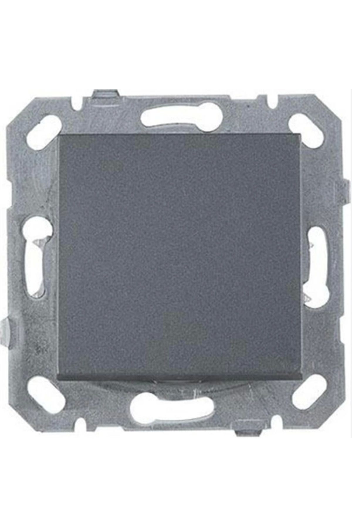 storeks-Smoked single switch frameless - compatible frame for socket and switch 2