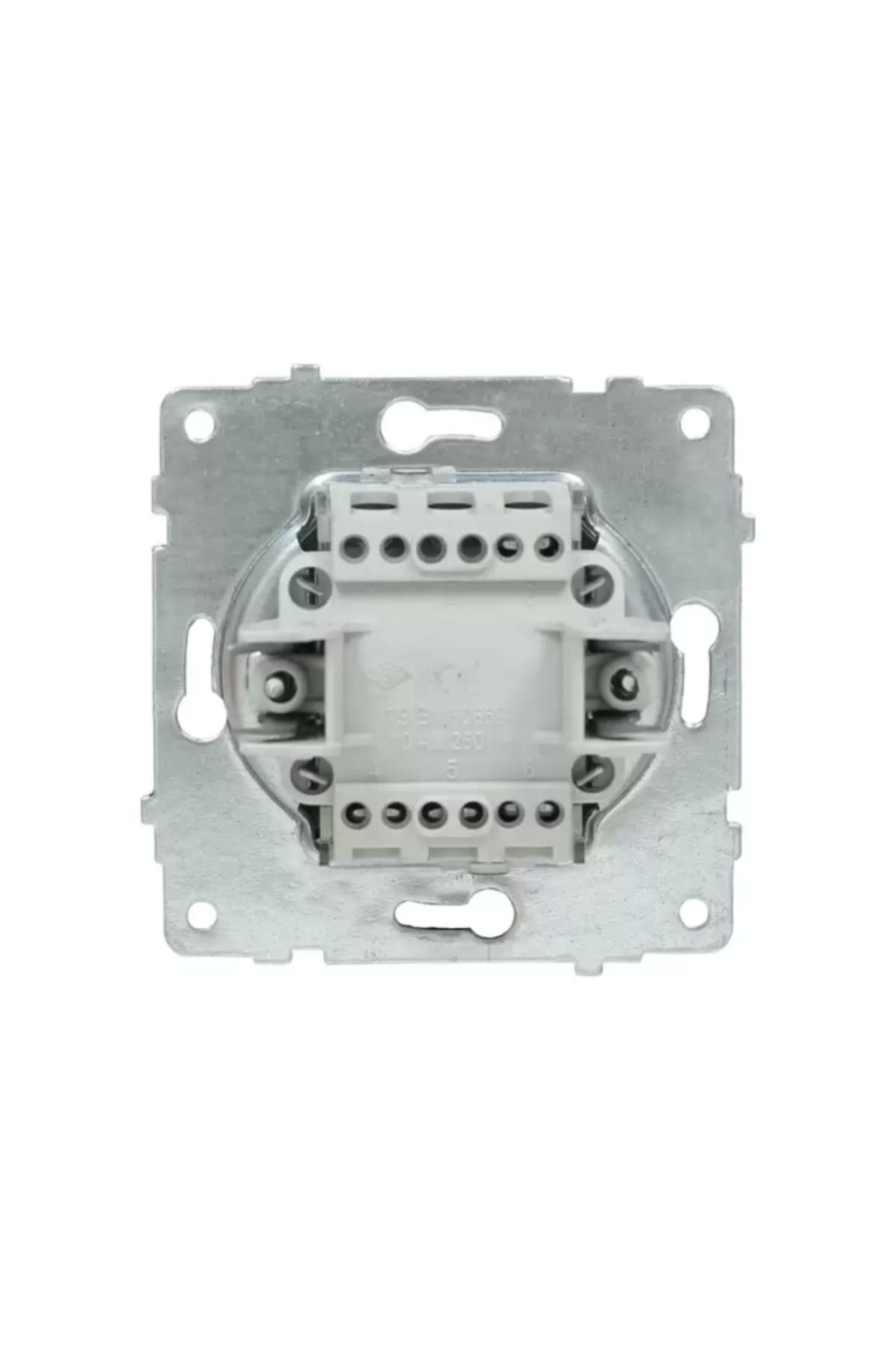 Enseb-Smoked triple switch frameless grano - compatible frame for socket and switch 2