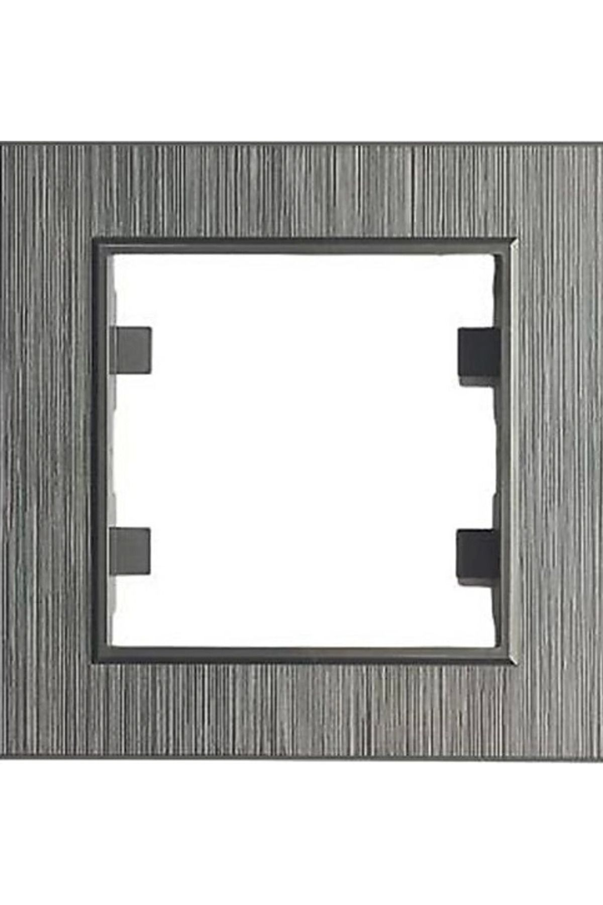 LiderGlobal-Smoked 1 piece frame - compatible frame for socket and switch 2