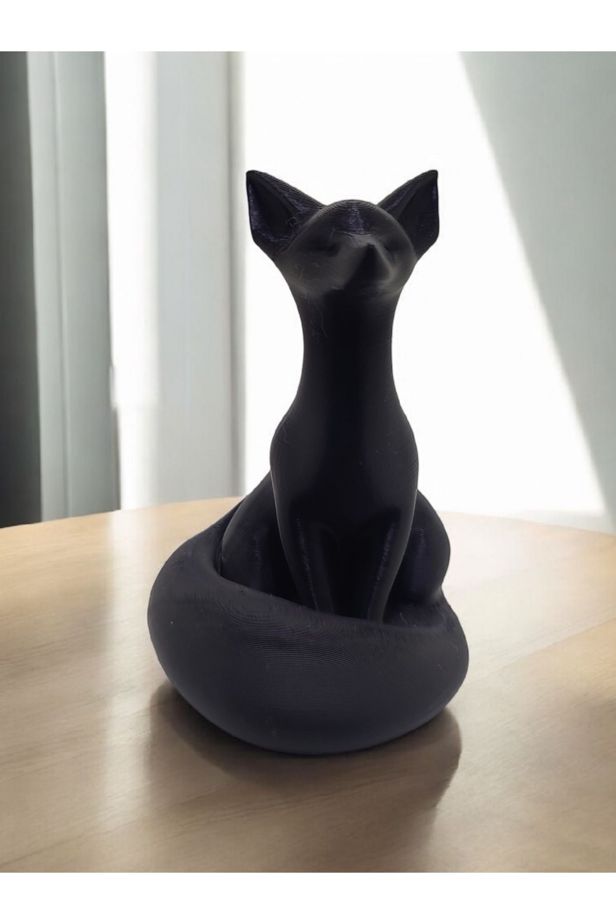 hivhestın Modern Minimalist 3D Baskı Tilki Figürü
