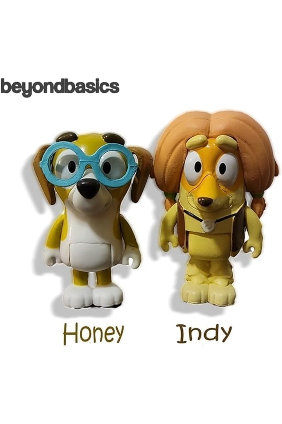 beyond basics-Bluey Family and Friends Action Figure Set, 6-8 cm, 8-Pack Collection with Friends. 5
