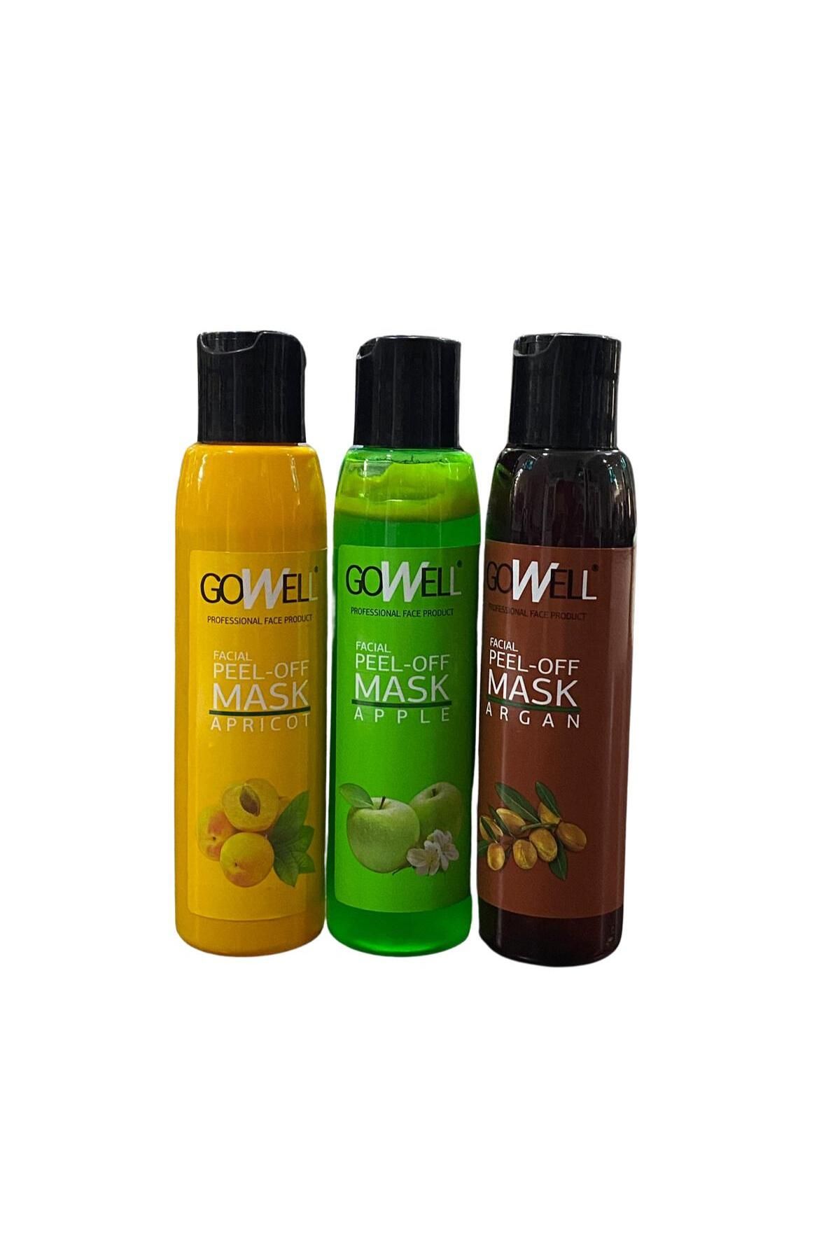 Gowell Soyulabilir Yüz Maskesi 3 Adet 125ml