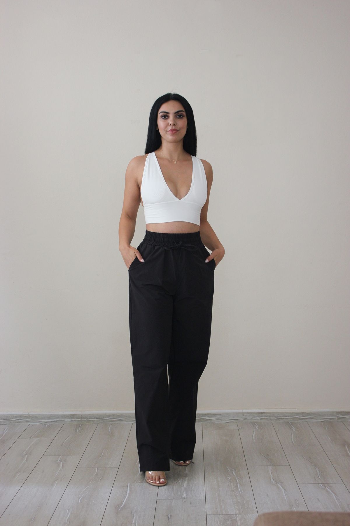 Butik Paraşüt Kumaş Pantolon