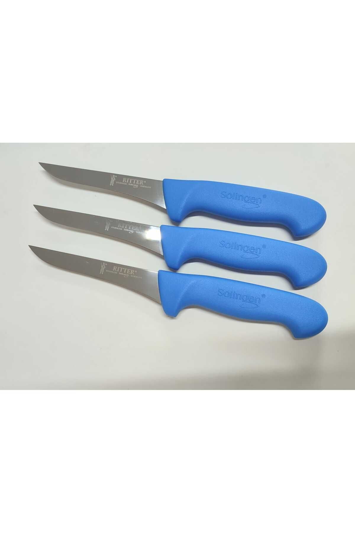 Solingen SOLİNGEN KASAP ( FİLETO ) BIÇAĞI 4 ADET 13 CM KIRMIZI
