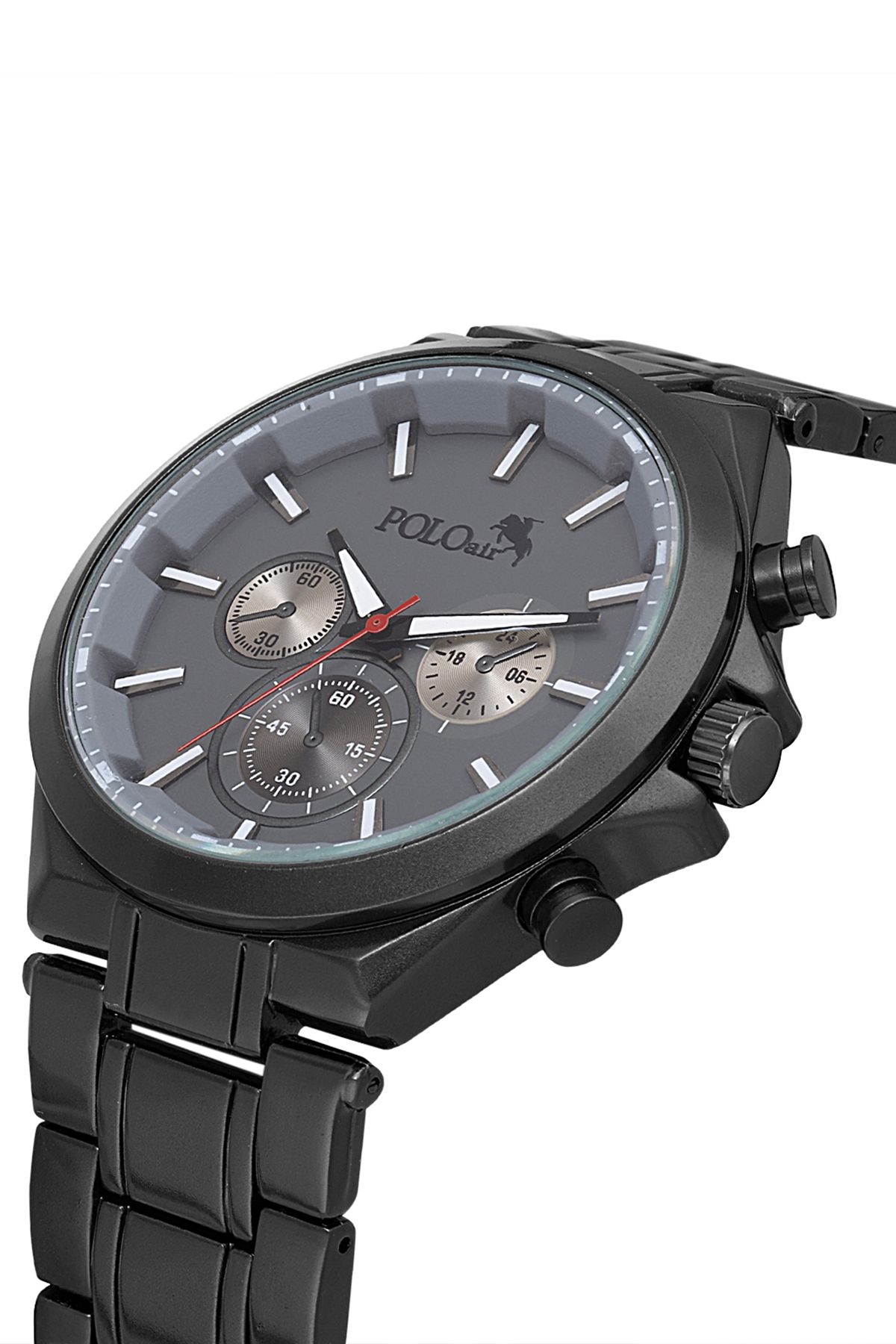 Polo Air Spor Kasa Erkek Kol Saati Antrasit Gri Renk PL-0996E6x