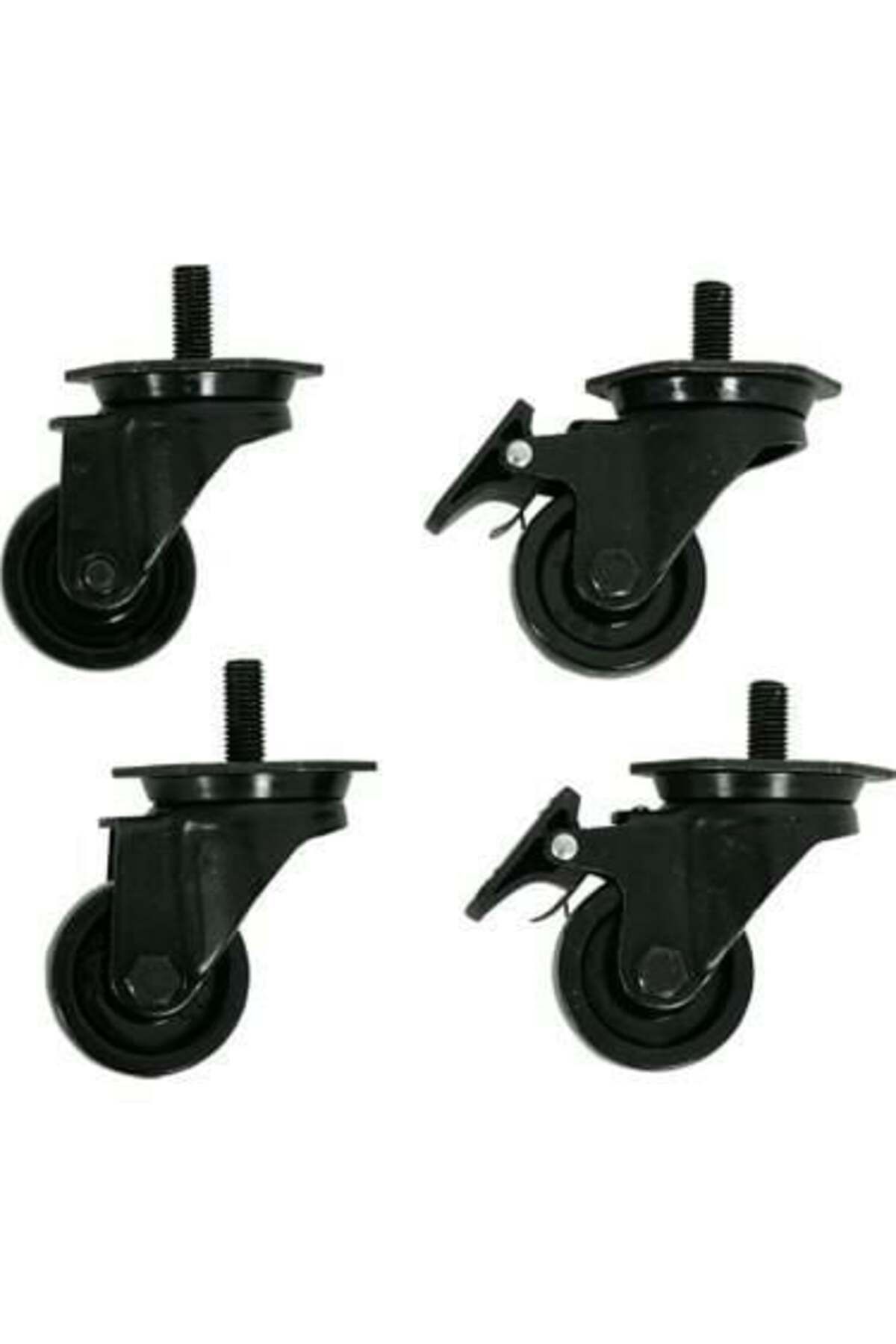 BESTRACK RACK KABİN TEKERLEK TAKIMI 4 LÜ DİKİLİ TİP KABİNLER İÇİN