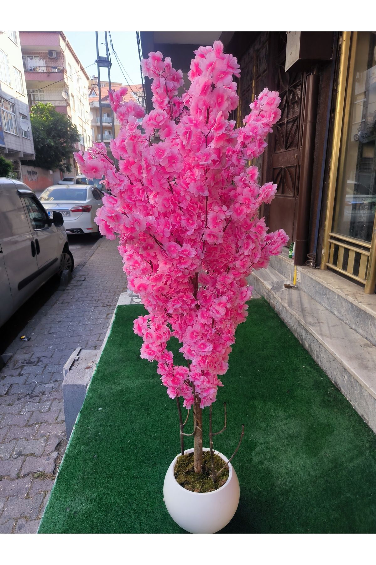 RUZGARCİCEK Rüzgar Yapay Çiçekçilik 150 cm Yükseklikte Bahar Dalı Ağacı