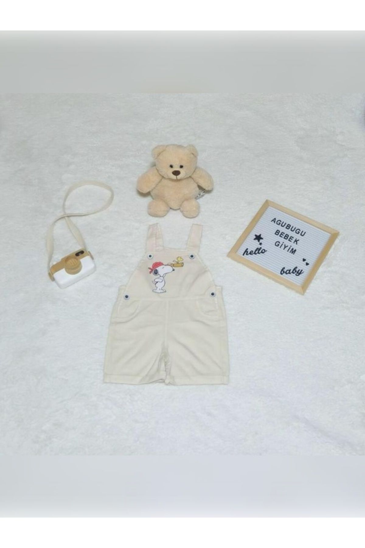 Oryeda Bebe 9-24 Ay Snopy Baskılı Slopet