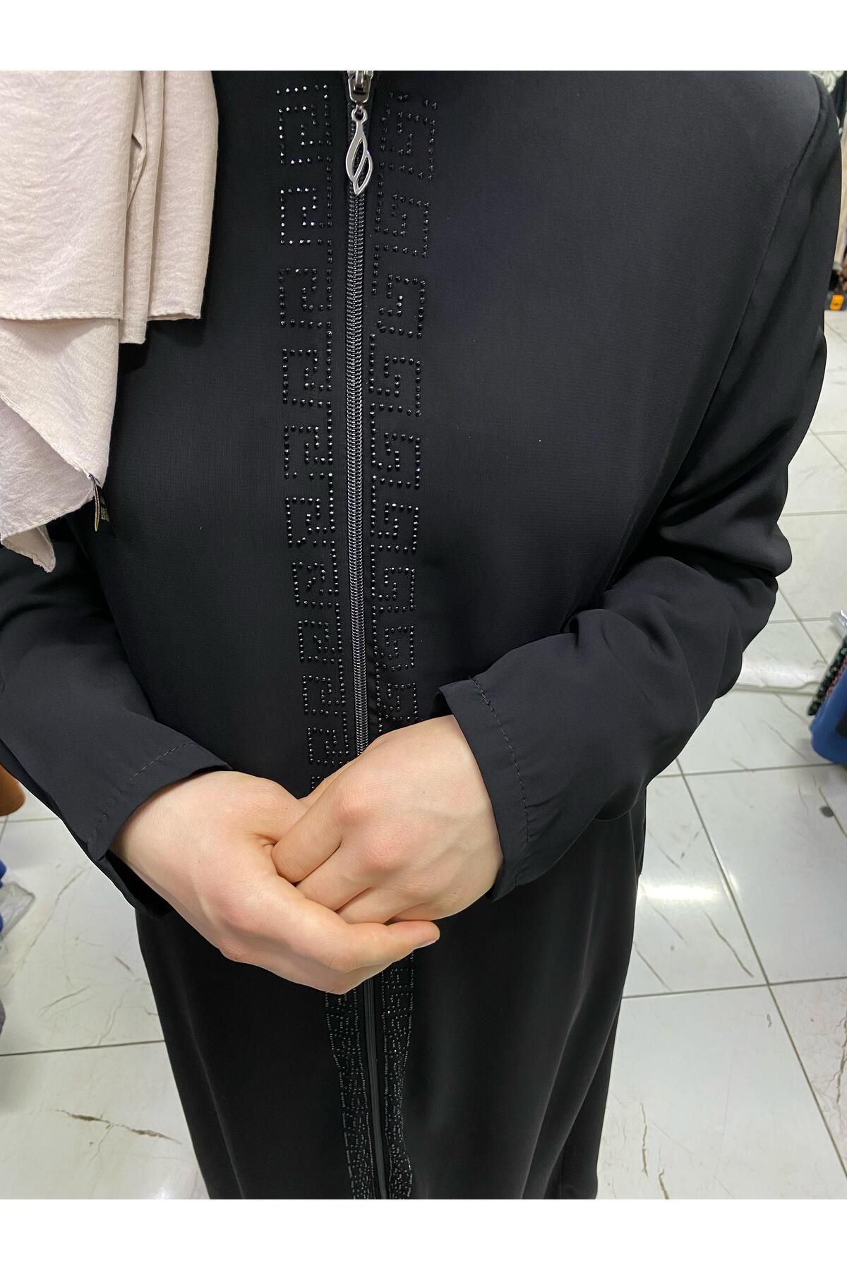 yenidünya home BÜYÜK BEDEN FERACE TESETTÜR