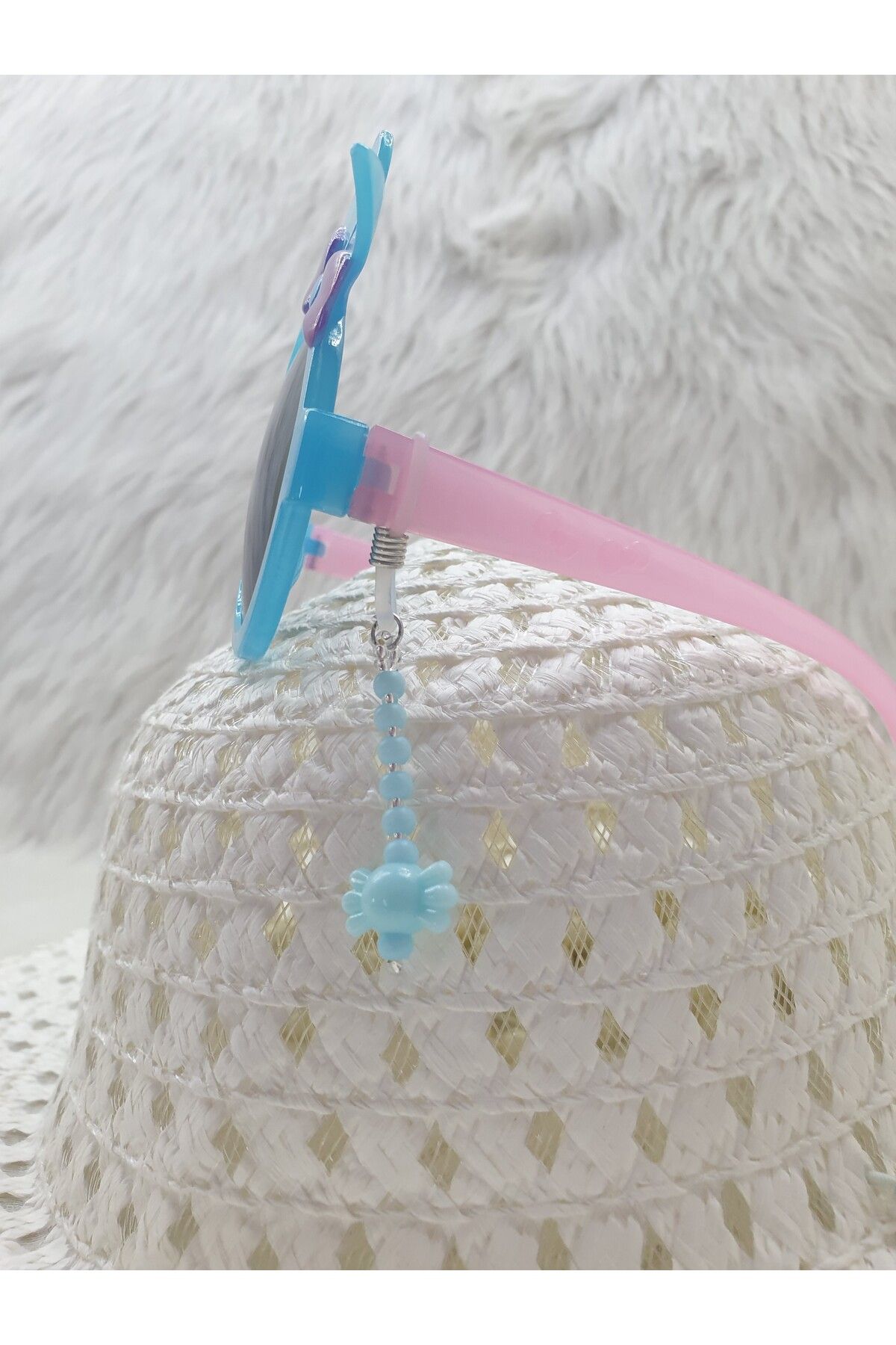 HAPPY HANDMADE Süs*******zincir*****çocuk Gözlük Süsü/çocuk Gözlük Zinciri/bebek Hediyelik