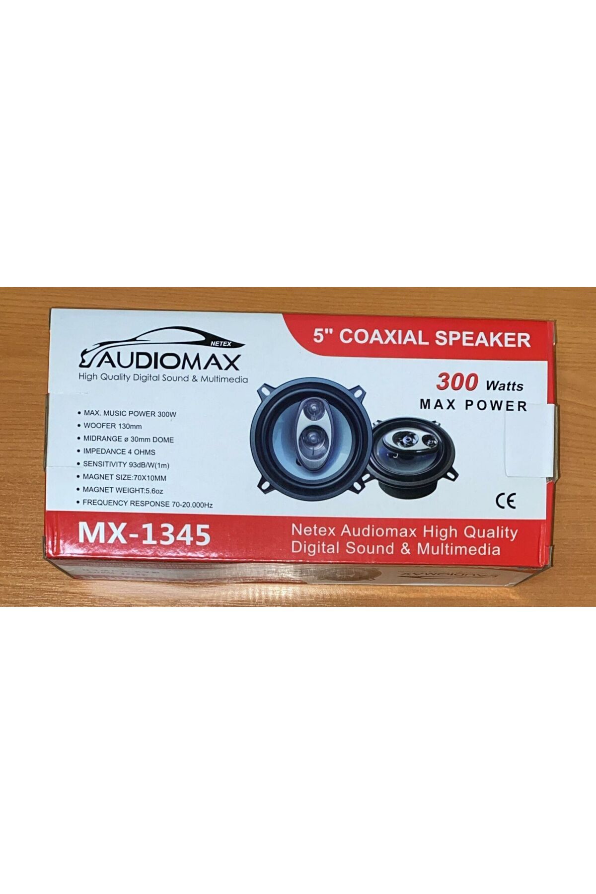 AUDİOMAX AUDIOMAX MX-1345 13 CM 300 WATT TWEETERLI HOPARLÖR