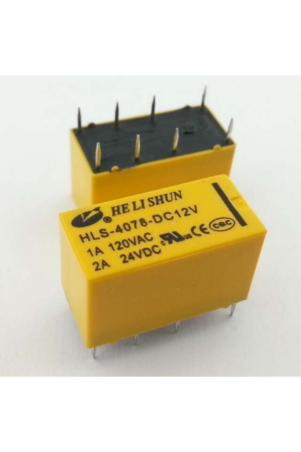 ROLE 12 V 2 AMPER 8 AYAK HLS-4078-DC12V