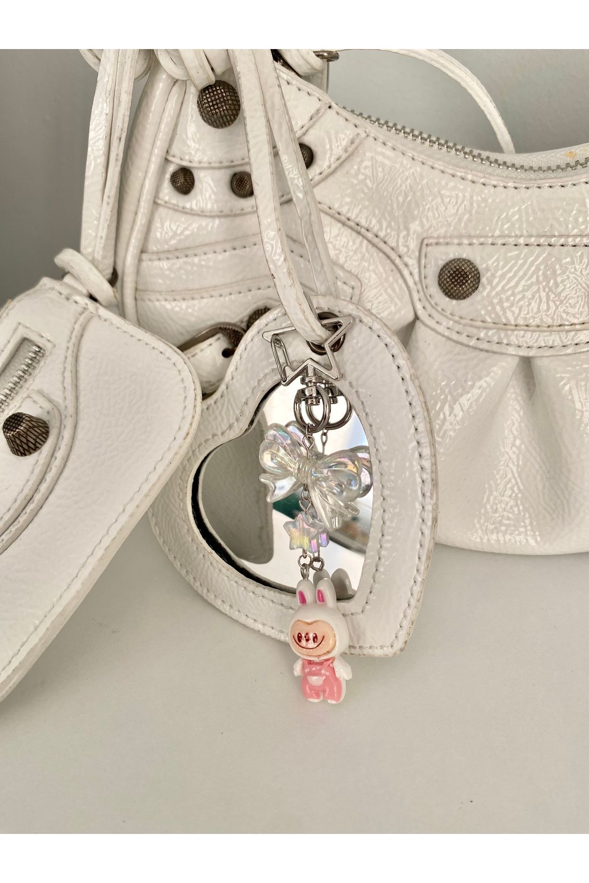 Pinky Lady Labubu çanta charmı labubu charm