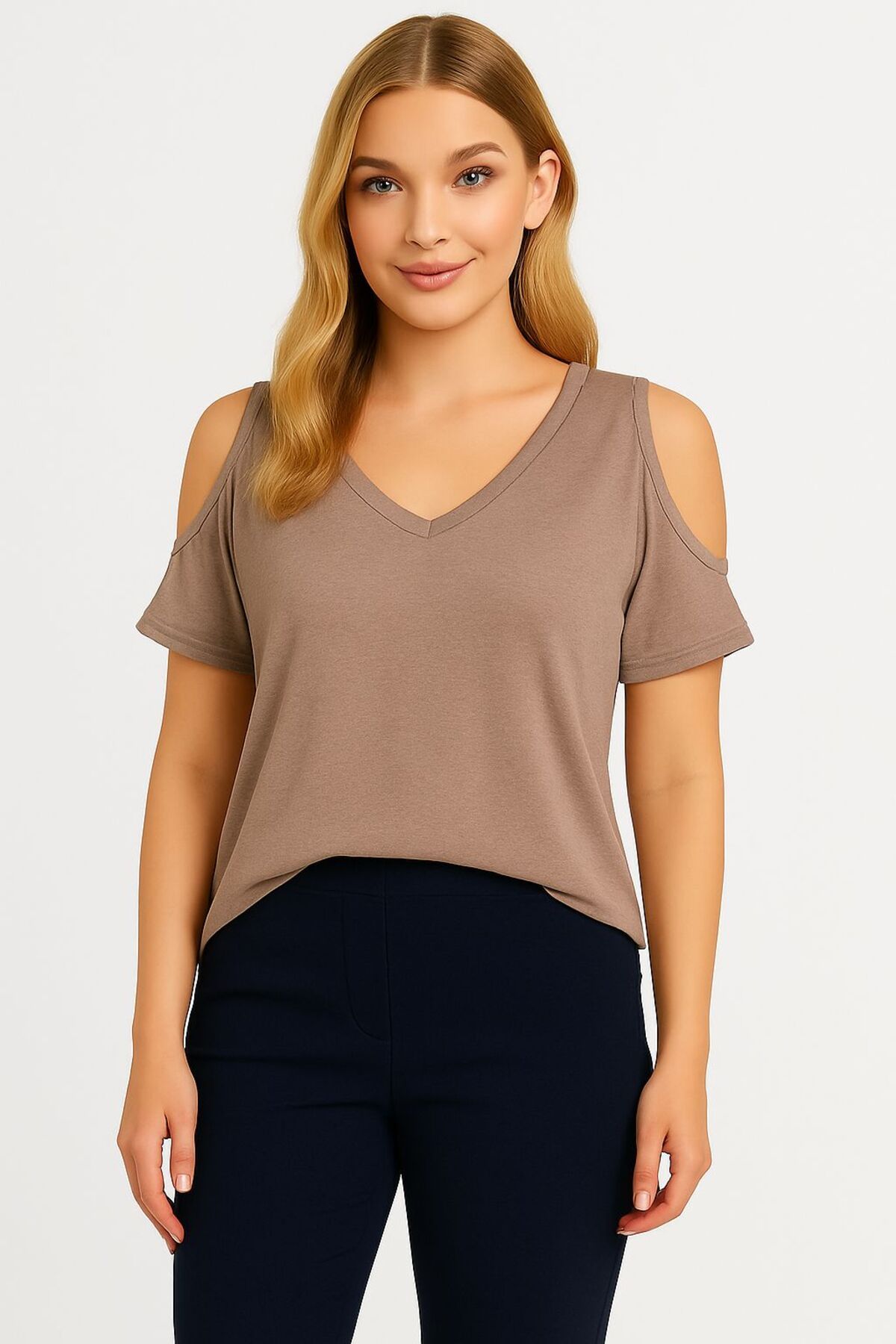 HOFY 858 Omzu Açık Bluz