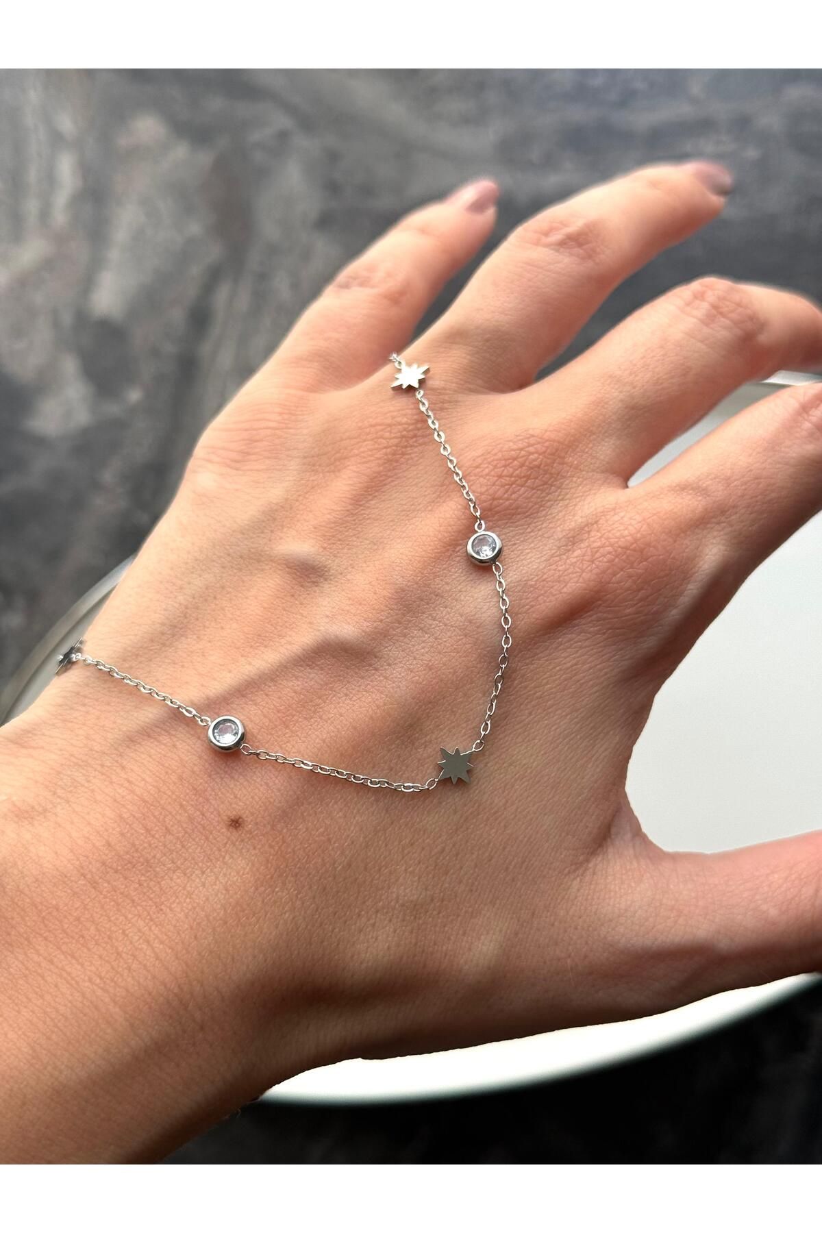 Nera Accessories Taşlı Halhal