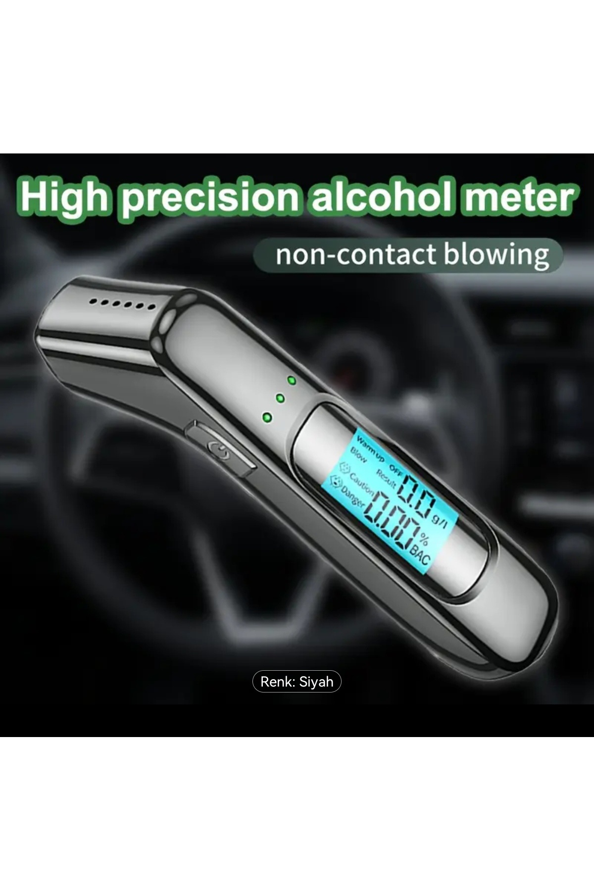 ORGANICYOU DONGUAN oein Taşınabilir Alkol Test Cihazı - Yüksek Hassasiyetli USB Güçlü