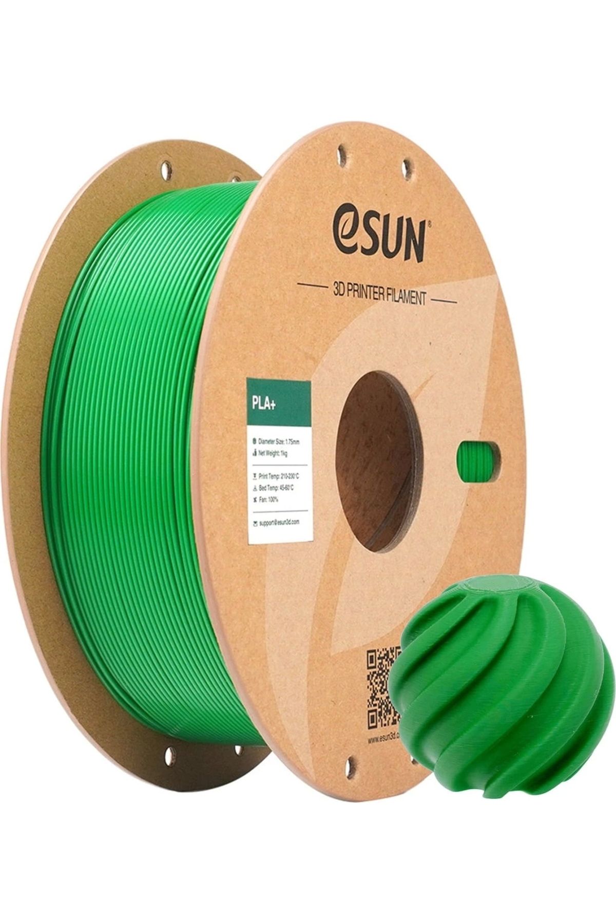 eSun Pla Filament Çimen(GRASS) Green 1.75mm 1kg