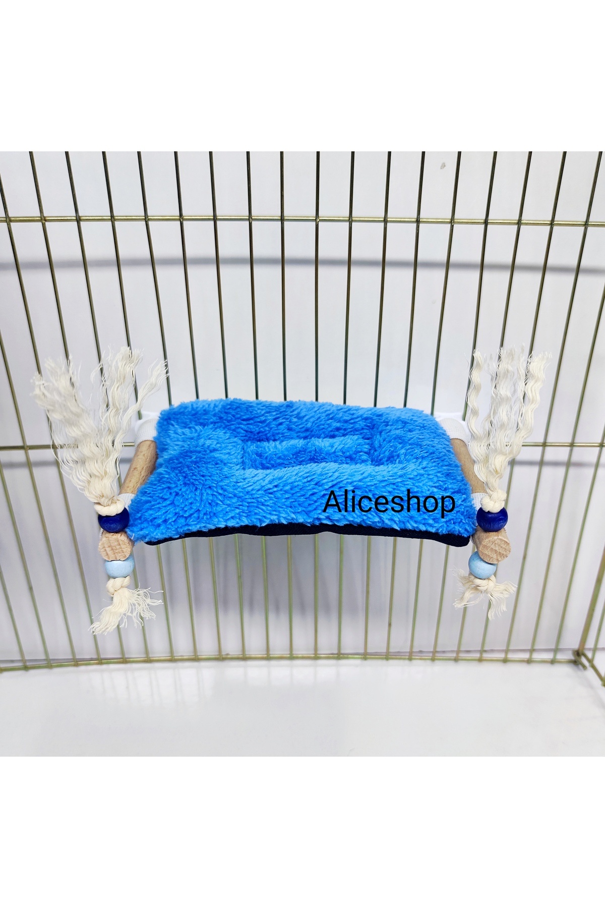 aliceshop-Sultan Sevda Paradise Parrot Bed Hammock Pillow Cushion for Budgies and Birds of Various Sizes 4