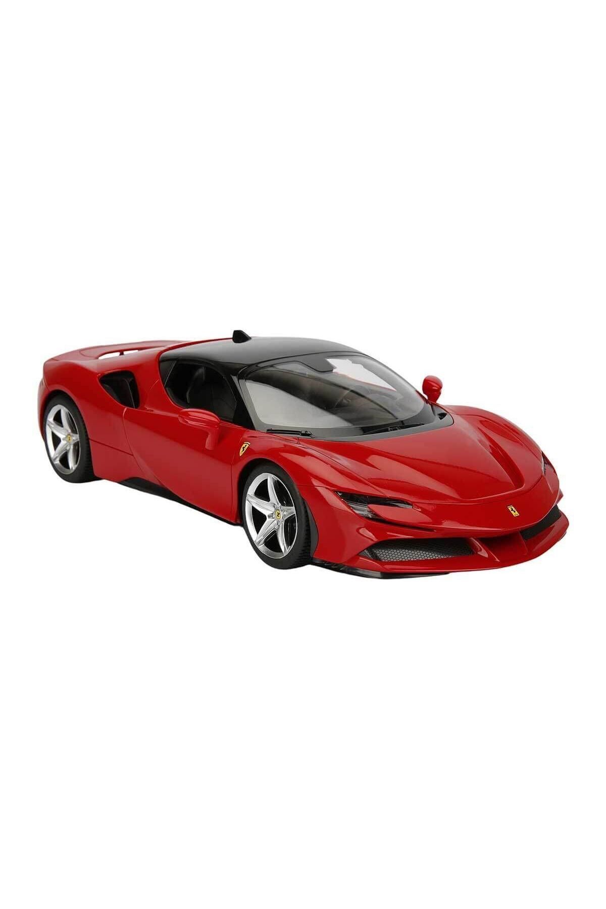 Aymir Ticaret 97300 1:14 Ferrari SF90 Stradale Işıklı Uzaktan Kumandalı Araba 34 cm -Sunman