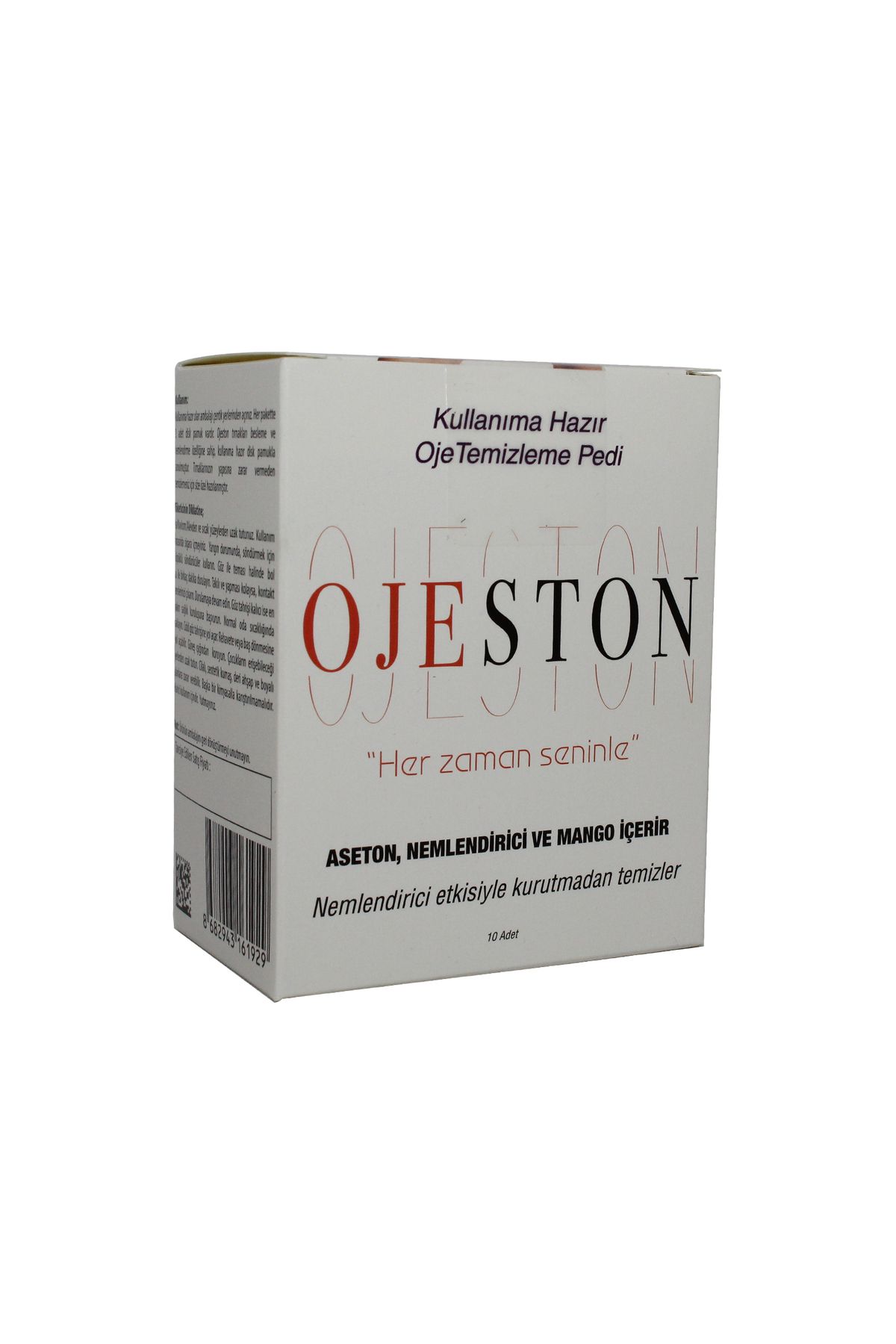 Oithox Ojeston Oje Temızleme Pedı 10 Adet