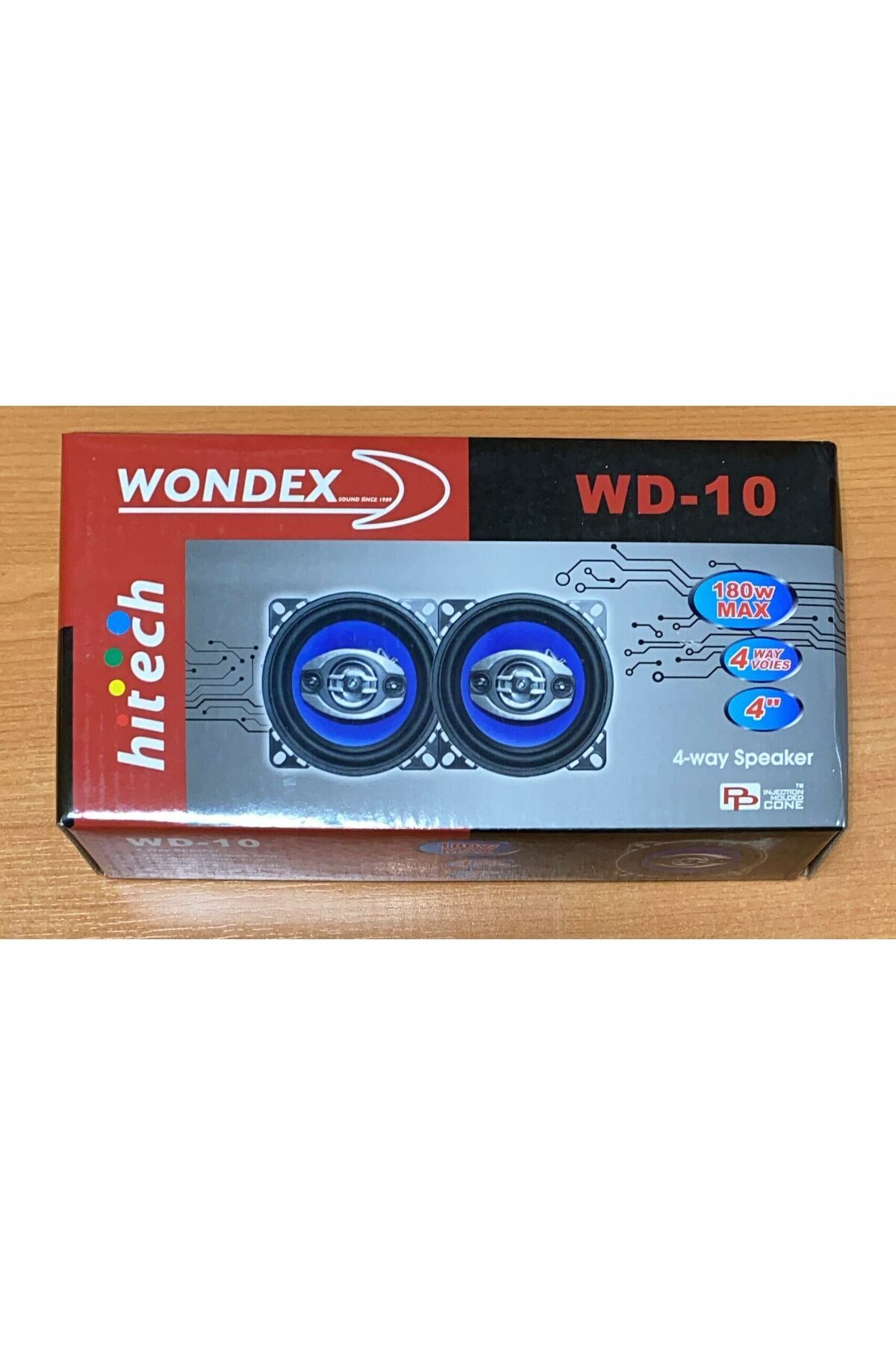 wondex WD-10 10CM 180WATT OTO HOPARLÖR TAKIM