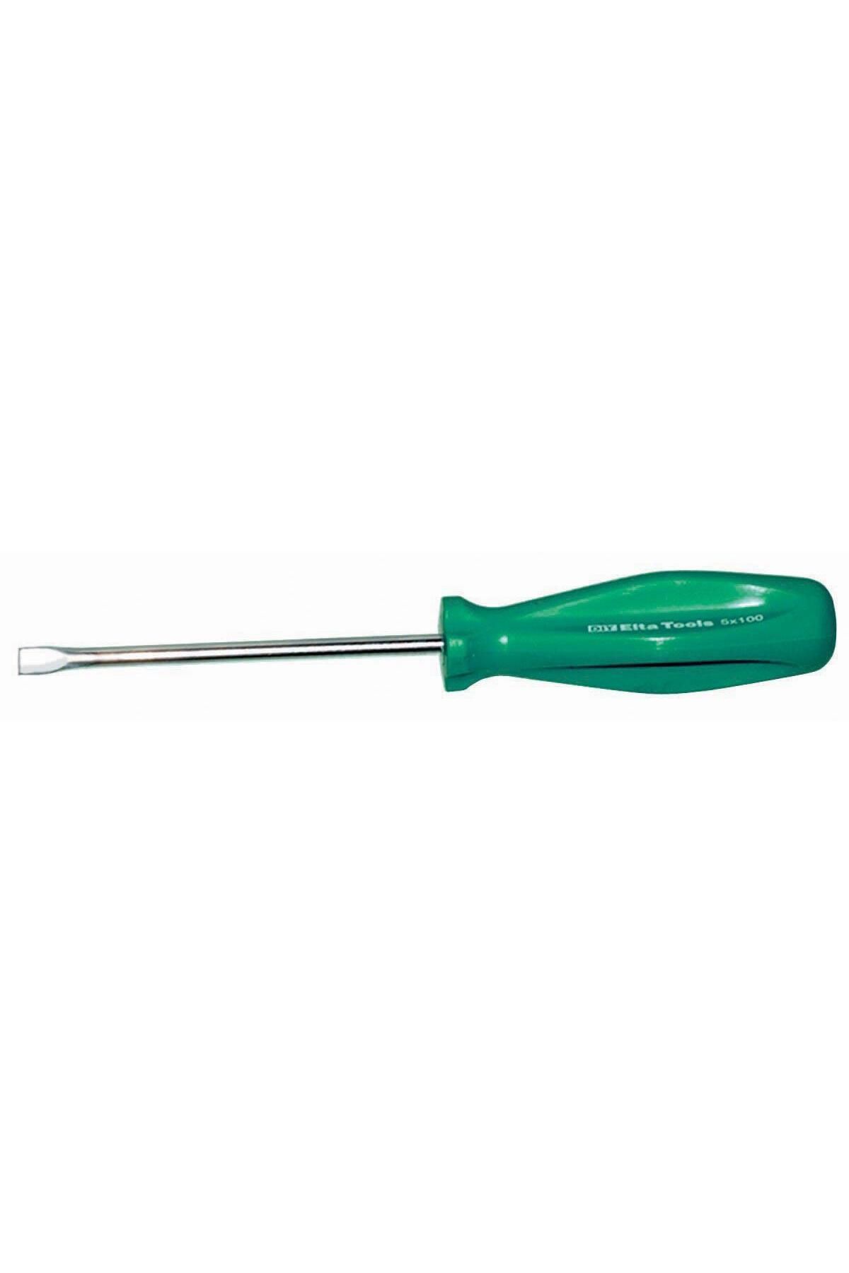 MR RZN STORE Elta 4150 Opak Düz Tornavida 5X100