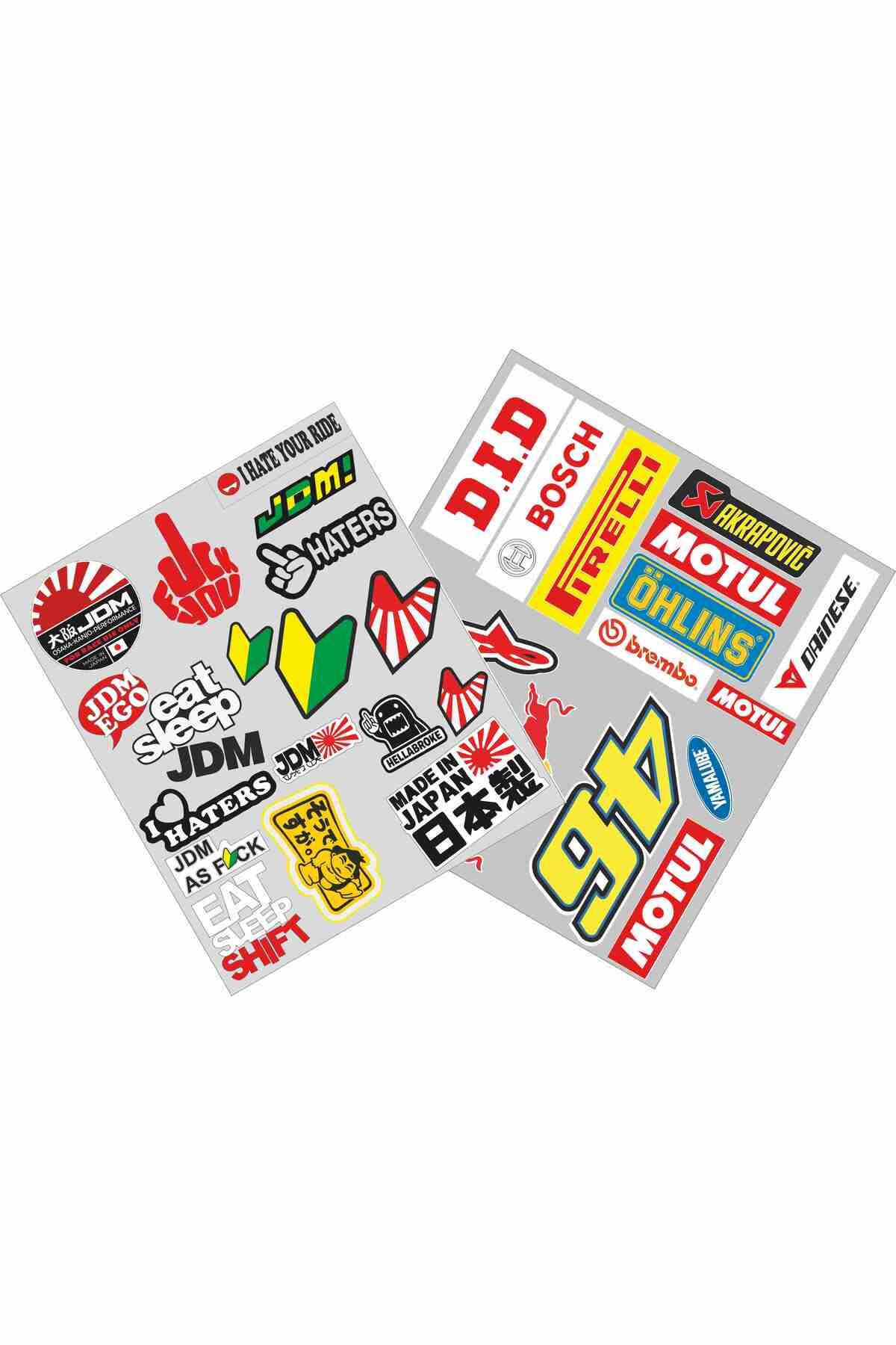 UBGA GIFT Tarzına Gaz Ver! 2’li Sponsor Sticker Paketi –