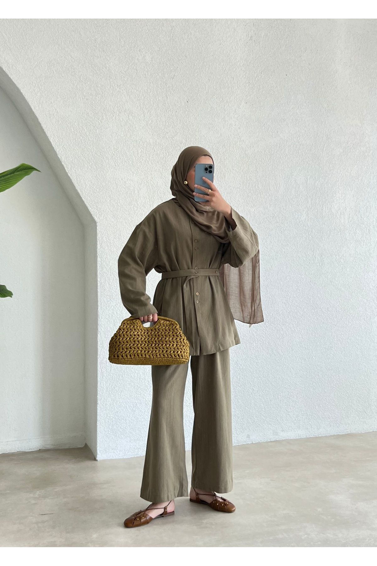 MODA AKSA ROİ KİMONO CEKET TAKIM