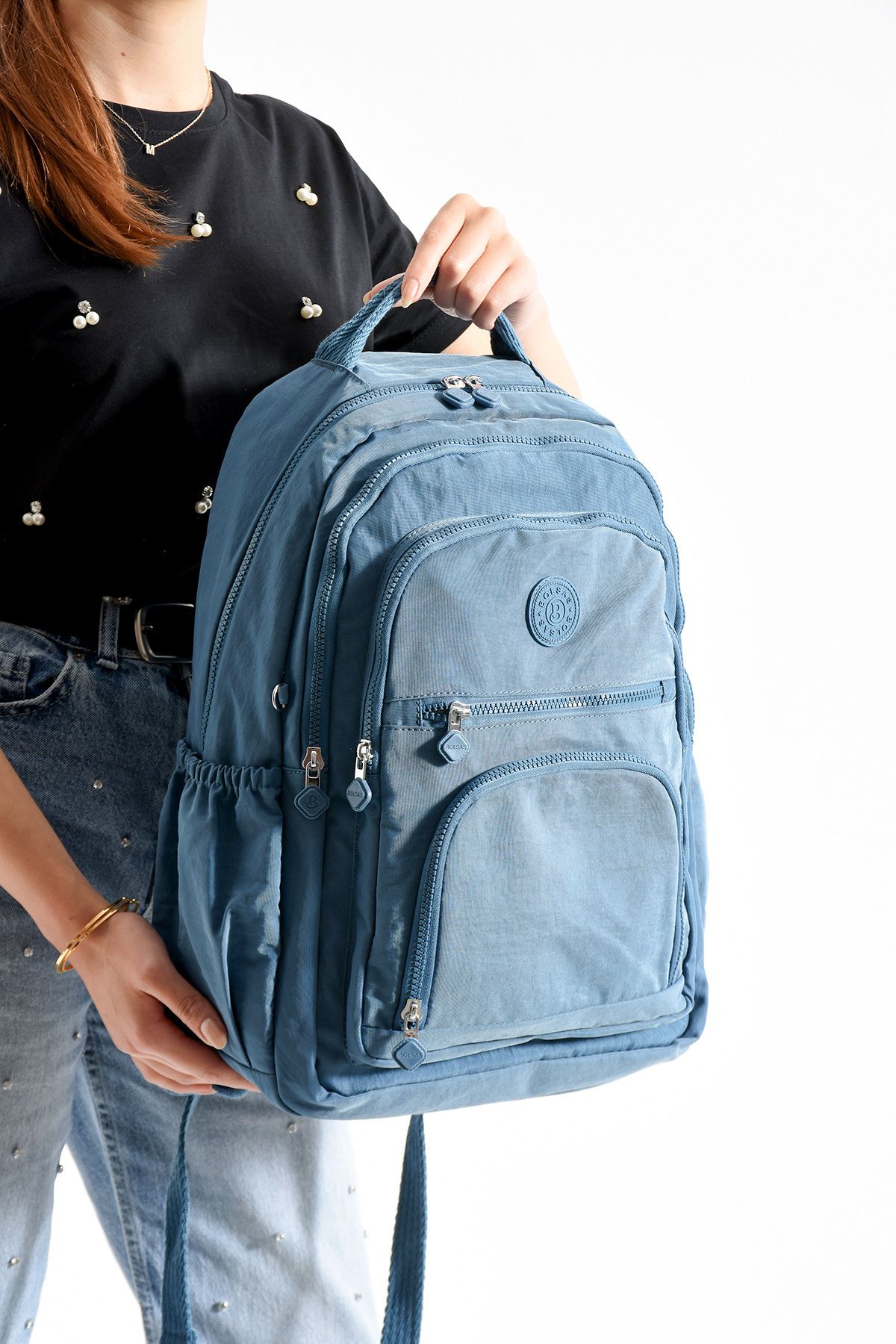 çantamgelsin BOLSAS MEGA Unisex Çok Gözlü Günlük Seyahat VE Okul Sırt Çantası