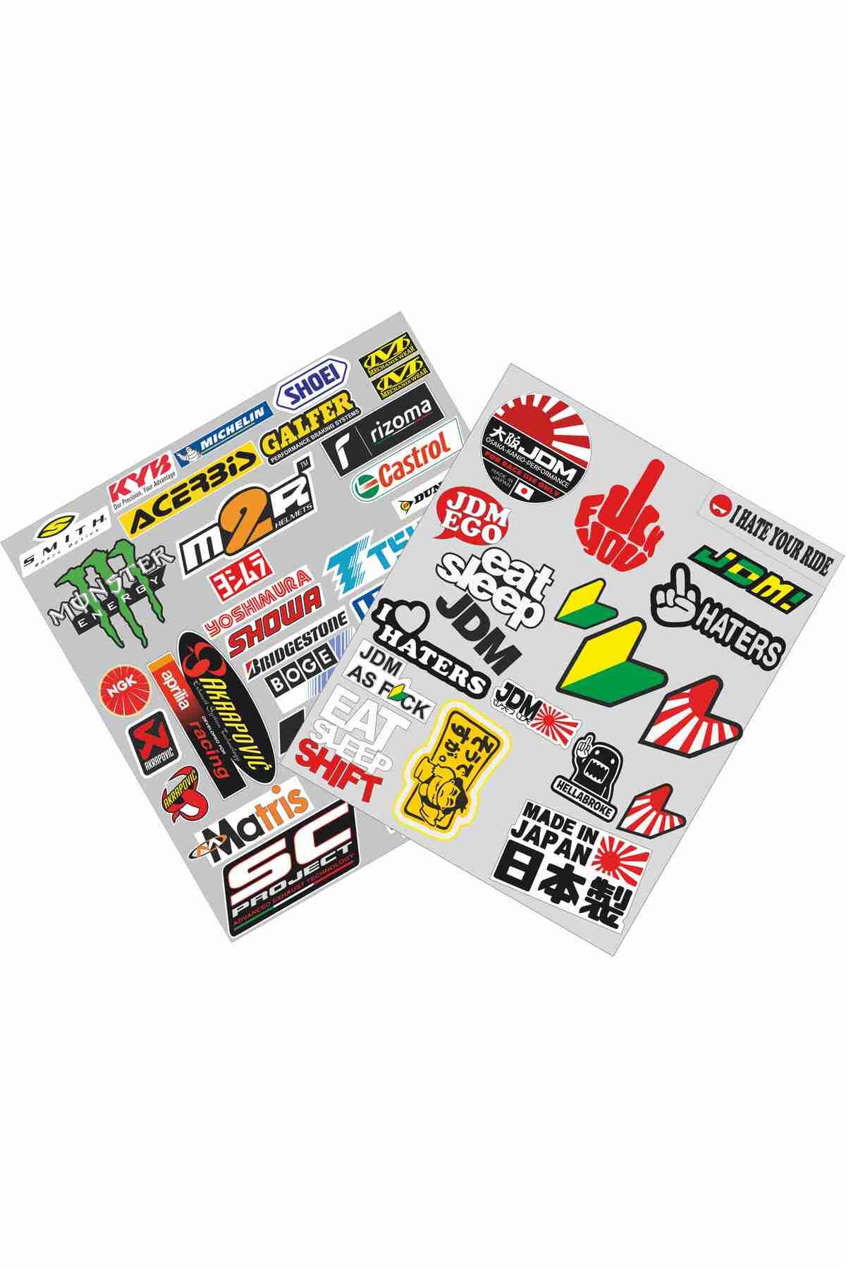 UBGA GIFT Tarzına Gaz Ver! 2’li Sponsor Sticker Paketi –