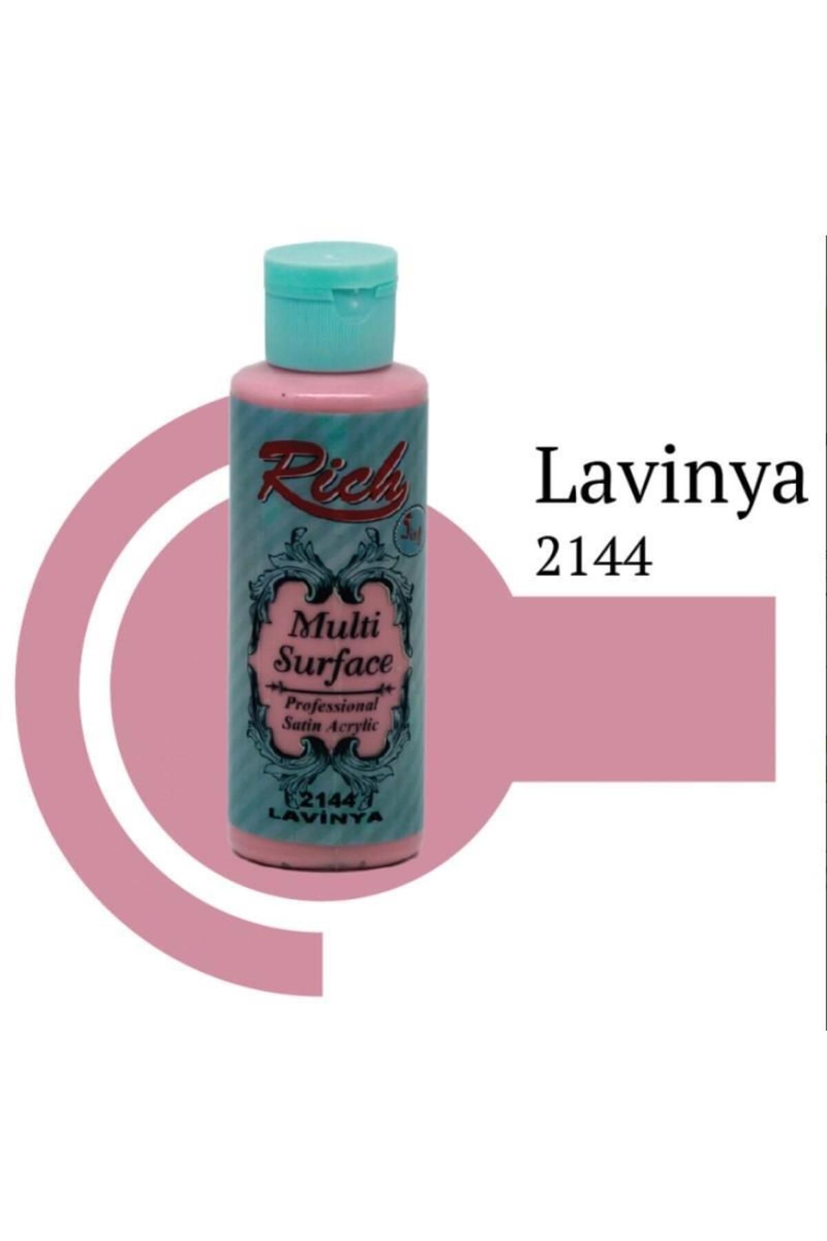 ÖYKÜ VE YİĞİT Rich Multi Surface 2144 Lavinya Akrilik Boya 120 cc