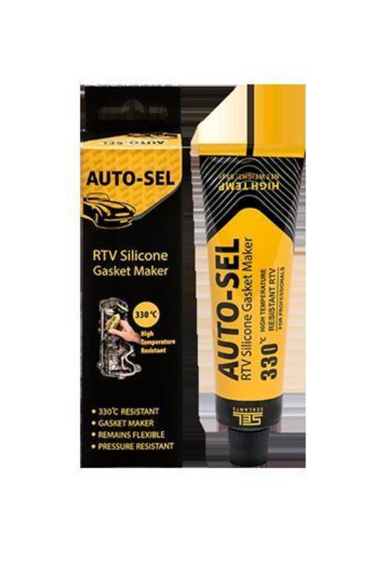 MR RZN STORE Selsil Tüp Sıvı Conta Siyah 50 ml