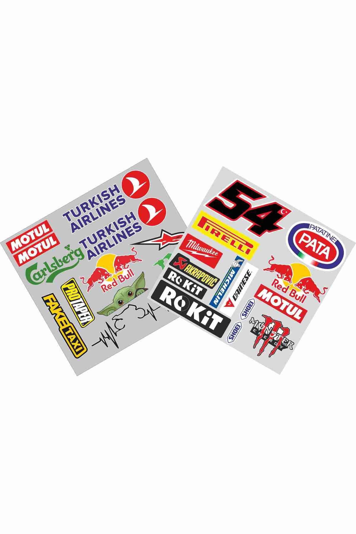 UBGA GIFT Tarzına Gaz Ver! 2’li Sponsor Sticker Paketi –