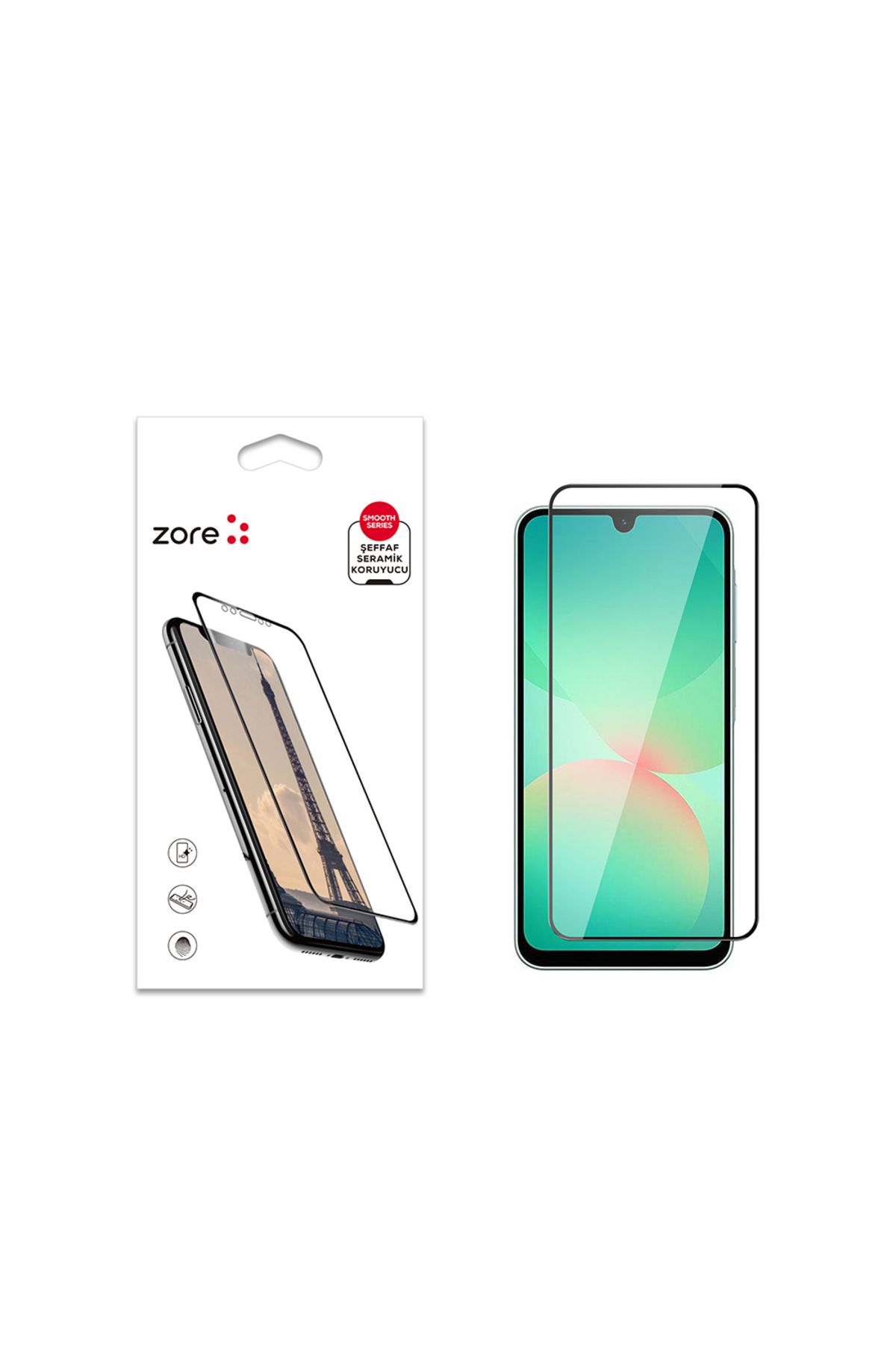Ummeslem Samsung Galaxy A26 Cep Telefonu için Uyumlu Seramik Esnekl Ekran Koruyucu