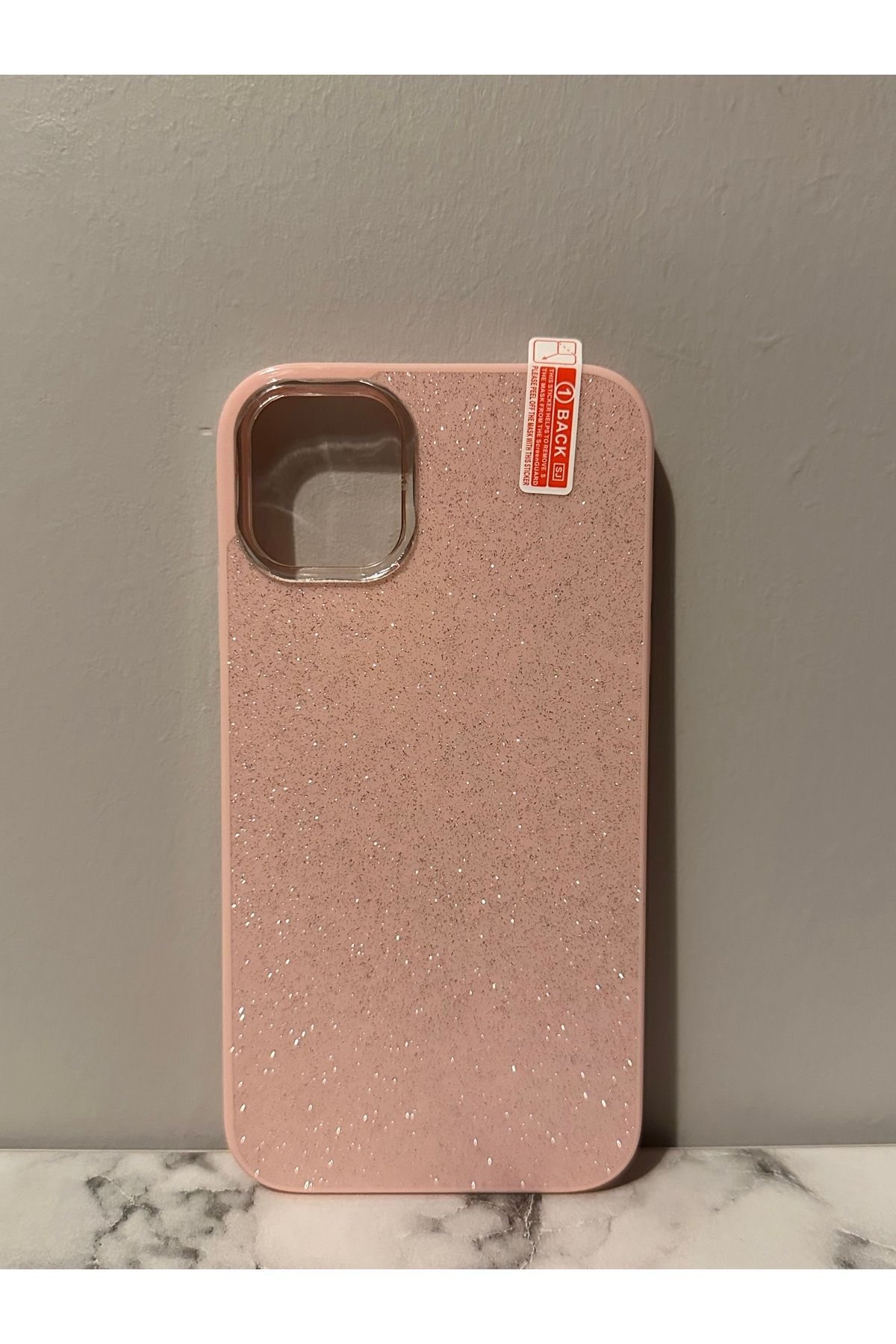 KILIF DEPOSU APPLE İPHONE 11 UYUMLU İÇİ KADİFE SİLİKON SİMLİ PUDRA PEMBE KAPAK KILIF