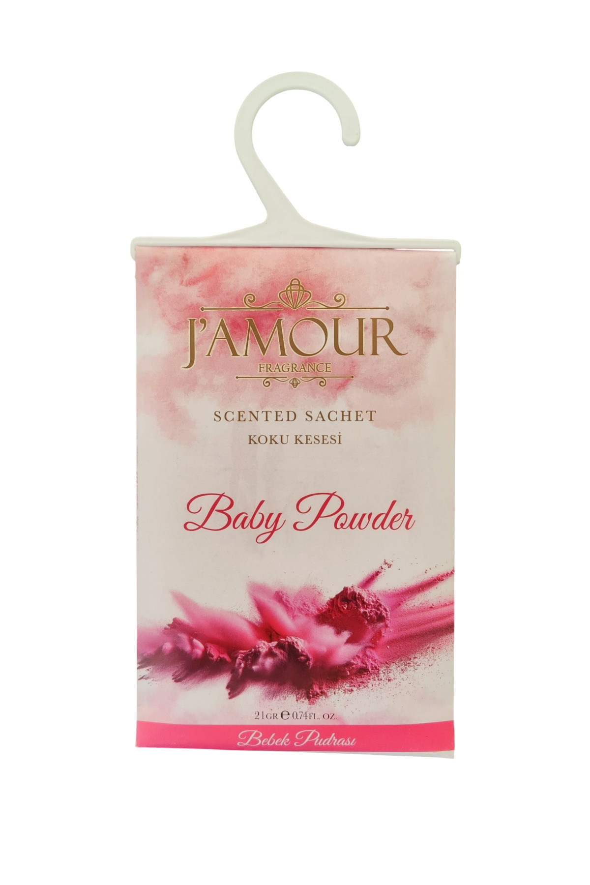 J'AMOUR EAU DE PARFUME Baby Powder (Bebek Pudrası) Askılı Dolap & Çekmece Kokusu fotoğrafı 3 (önizleme)