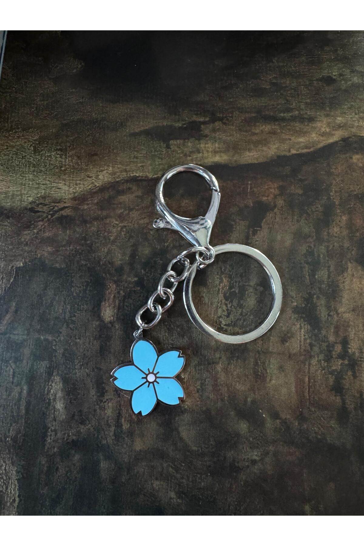 LAİKA Charm Takılabilir Lotus Çiçek Anahtarlık