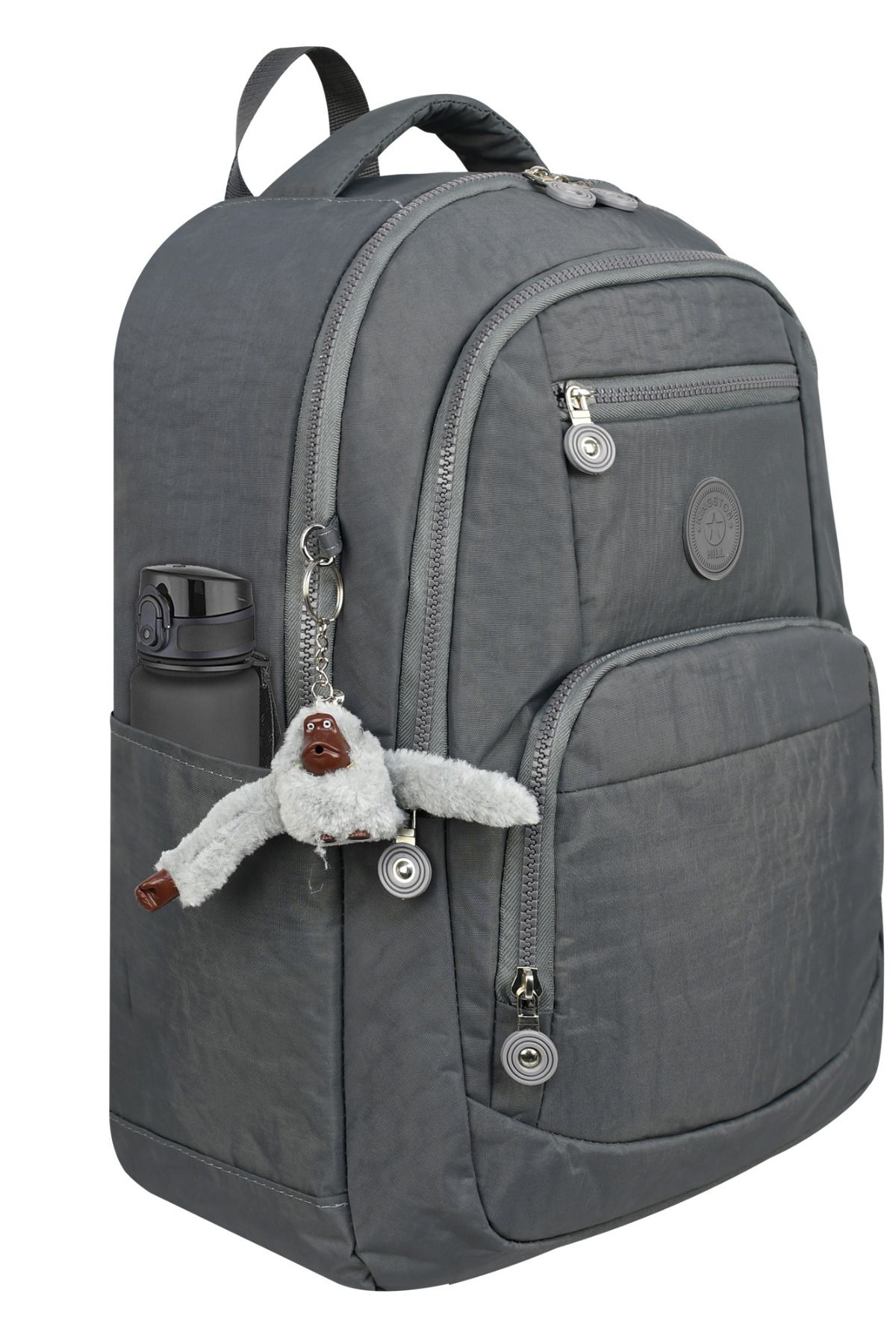 Kingston Hill-Crinkle Fabric Lightweight Backpack - Suitable for School/Daily Use, Waterproof, Multi-Compartment 4