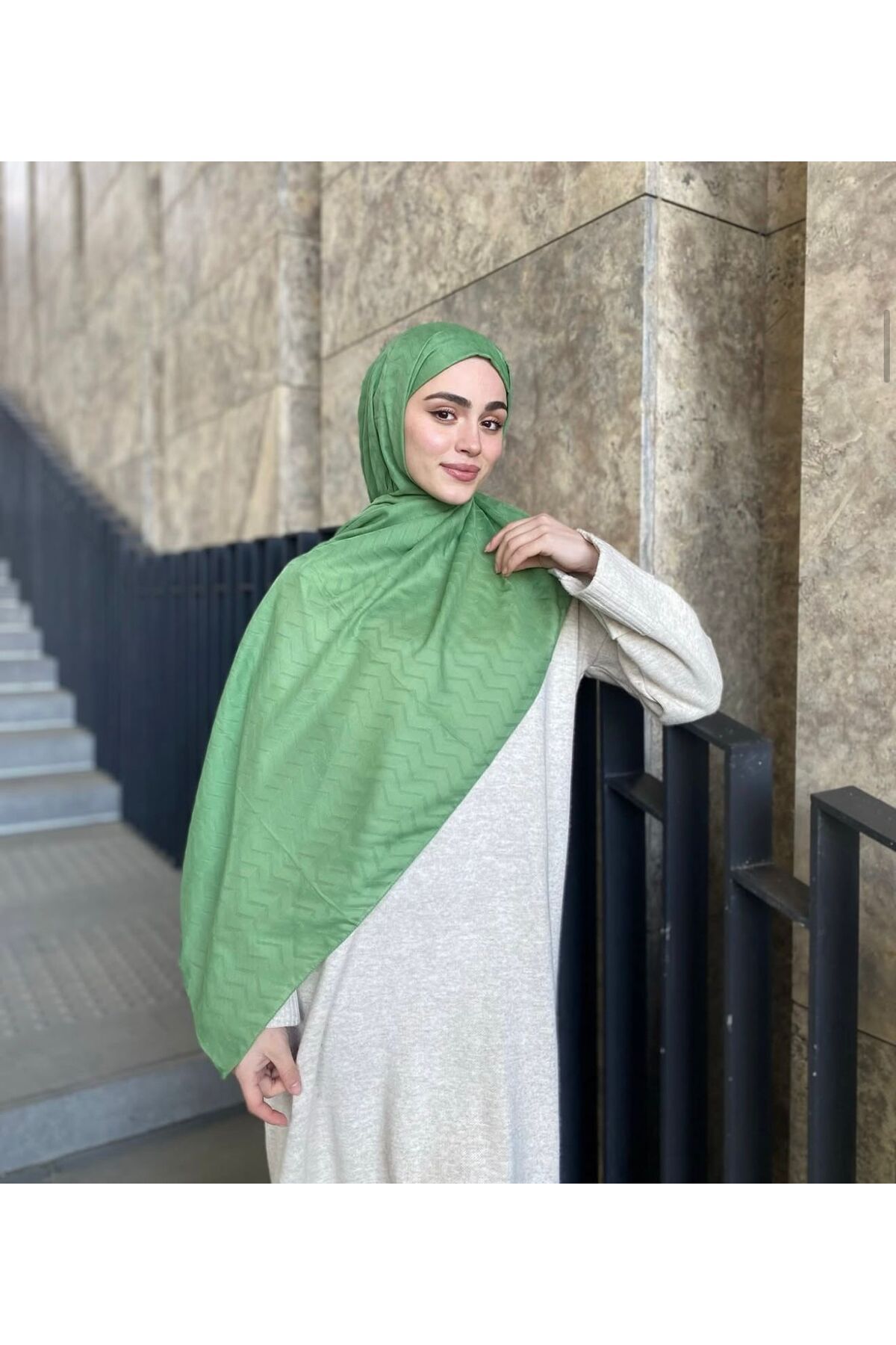ELZE MODA A KALİTE PREMİUM DALGA DESENLİ JAKAR İPEK ŞAL