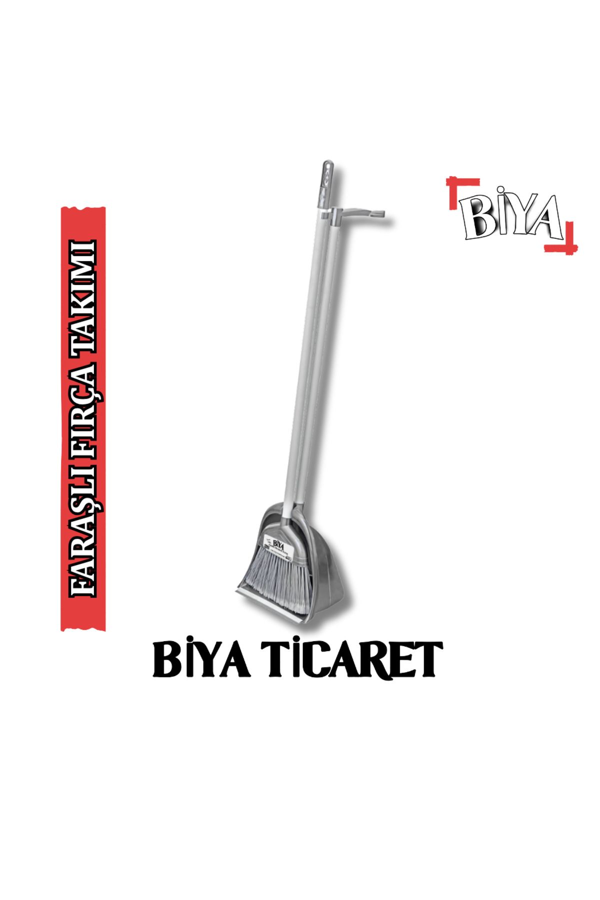 BİYA Lüks Ayaklı Hazneli Faraş - Gri