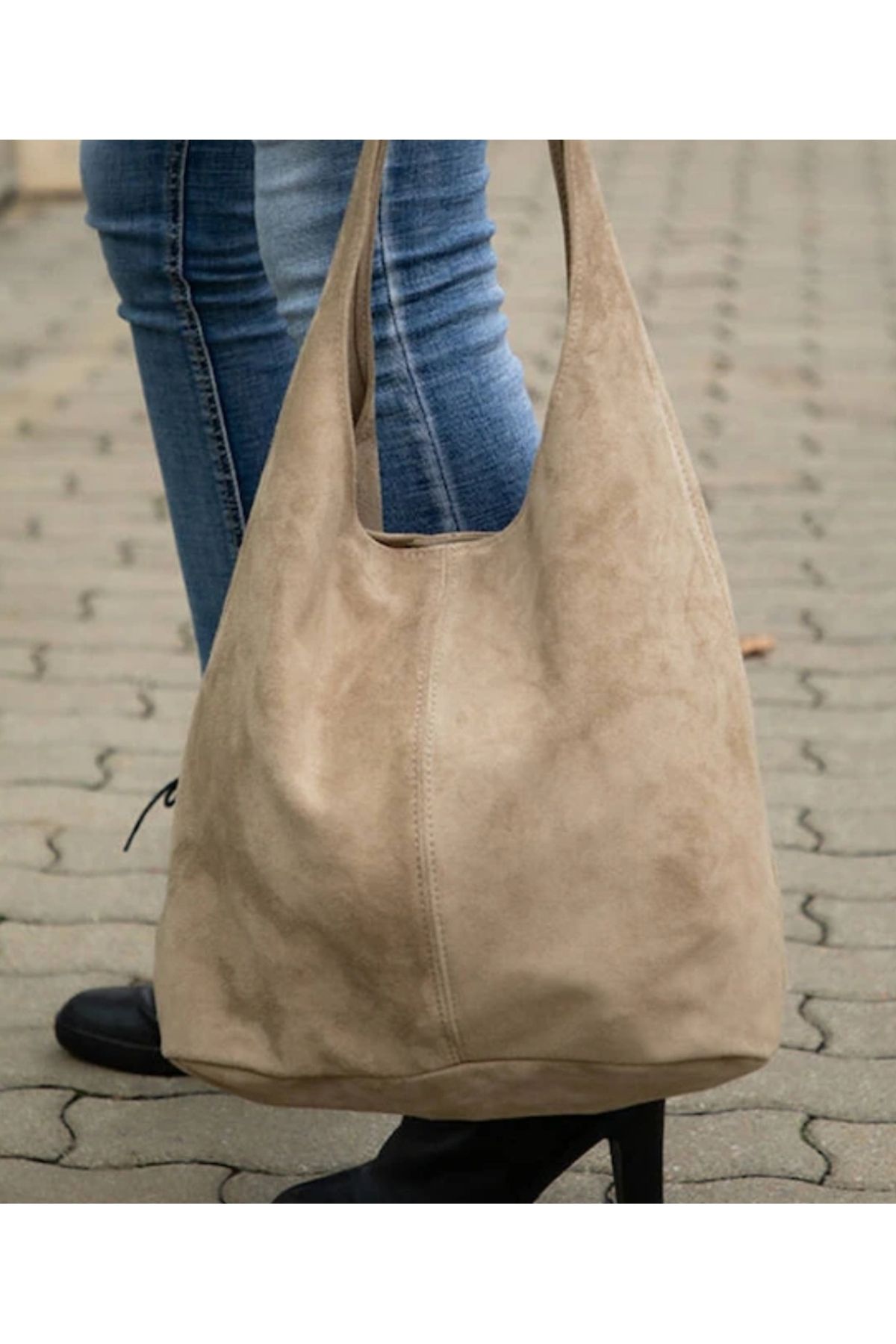 Afra %100Hakiki süet deri İTALYAN MODEL