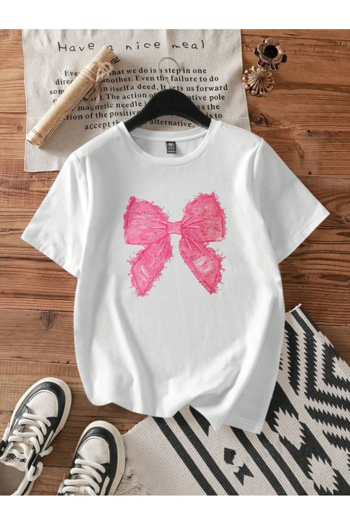 COHERENT Unisex Erkek/Kadın KURDALYE Özel Baskılı Oversize Pamuklu T-Shirt