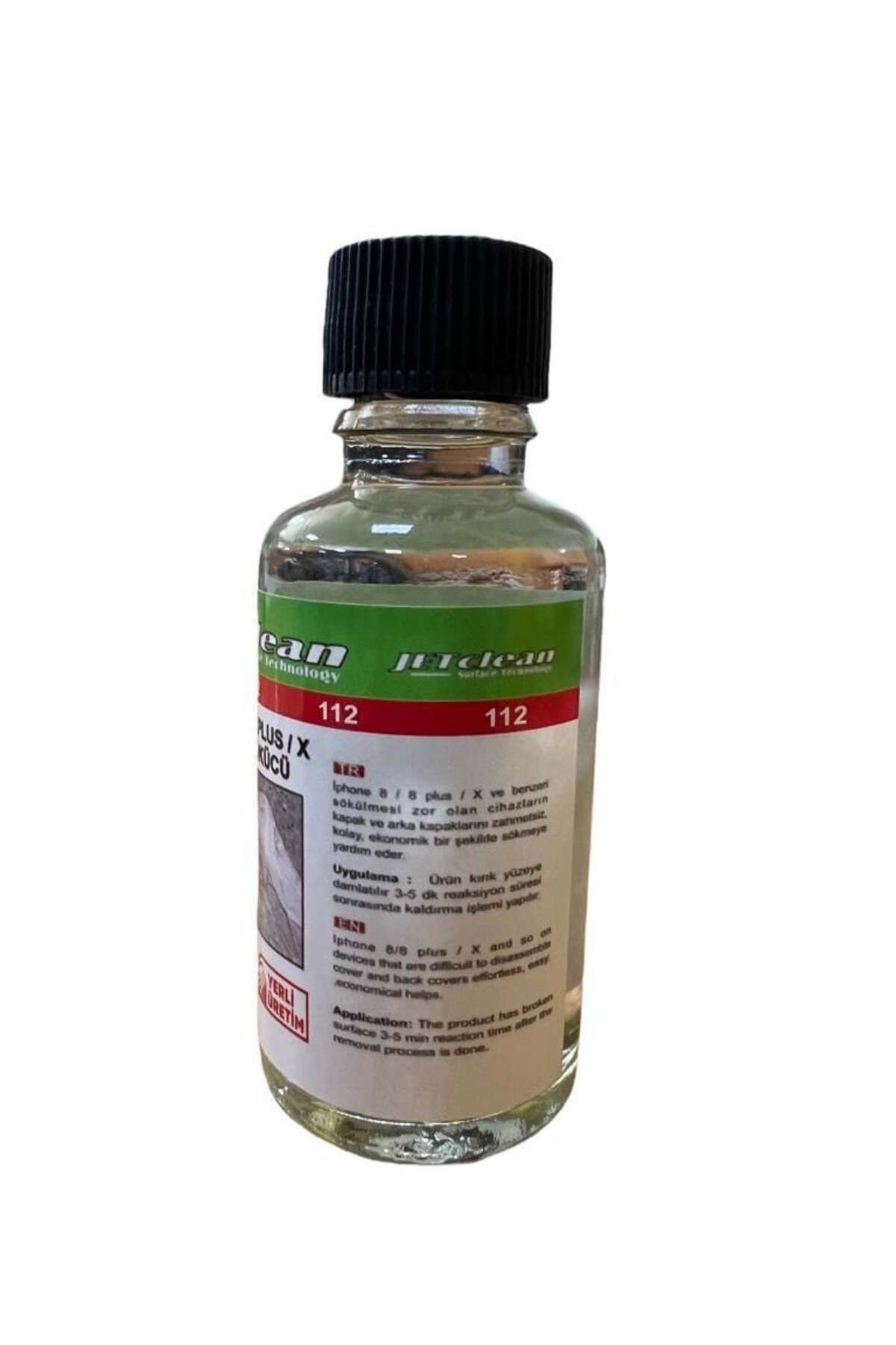 JetClean 112 İPHONE 8 - 8PLUS UYUMLU - X KAPAK SÖKÜCÜ 30ML