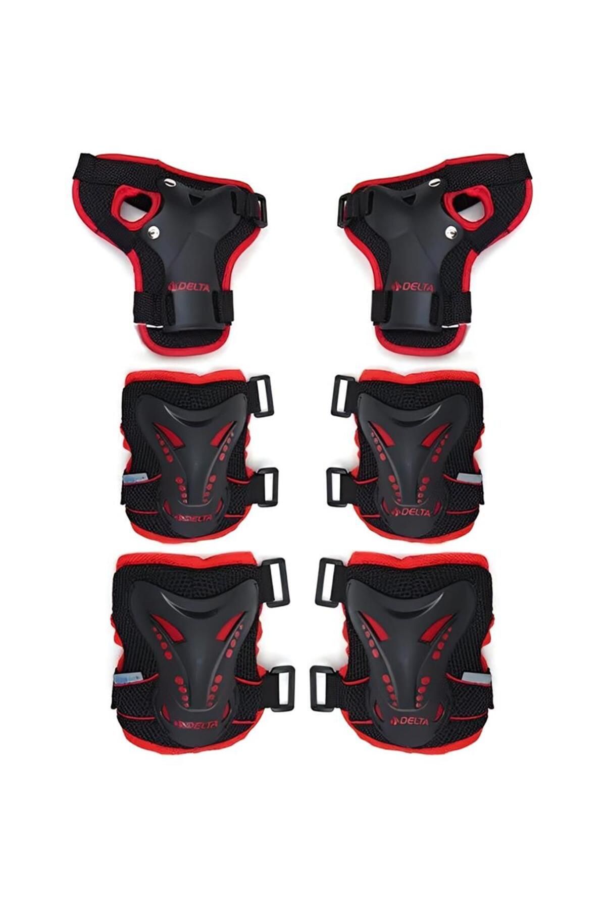 alsepeteavm KORUYUCU SET PRT 78 SİYAH & KIRMIZI LARGE
