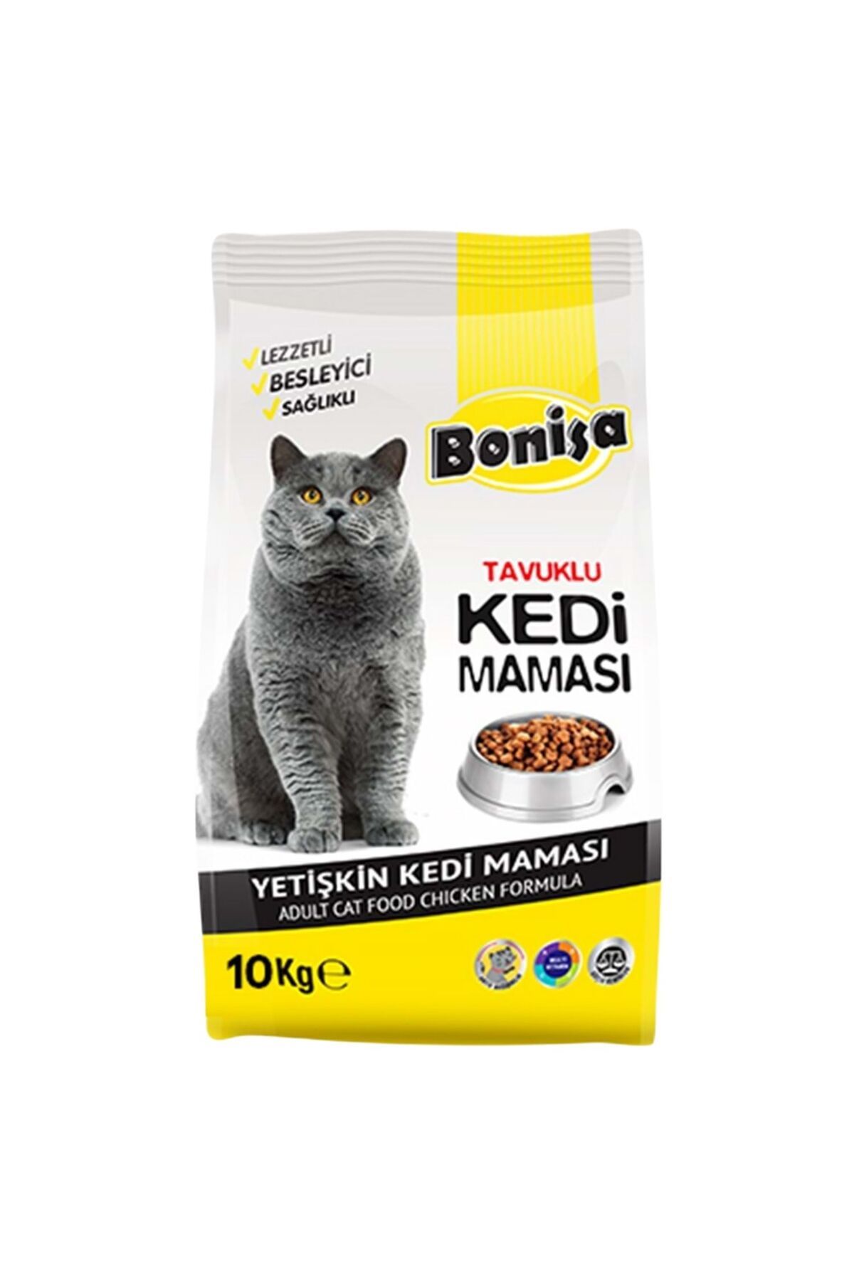 PrAtikCamp Yetişkin Kedi Maması - Bonisa - Tavuklu - 10 Kg