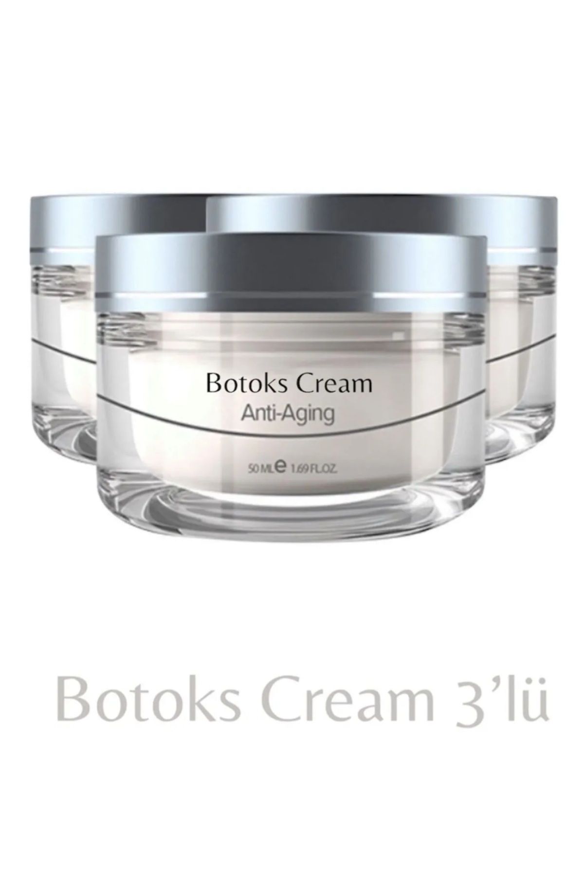BOTO KS 3'lü Avantaj Paketi Etkili Krem Anti Aging Sıkılaştırıcı Ve Yaşlanma Karşıtı Botoks Cream 50 ml