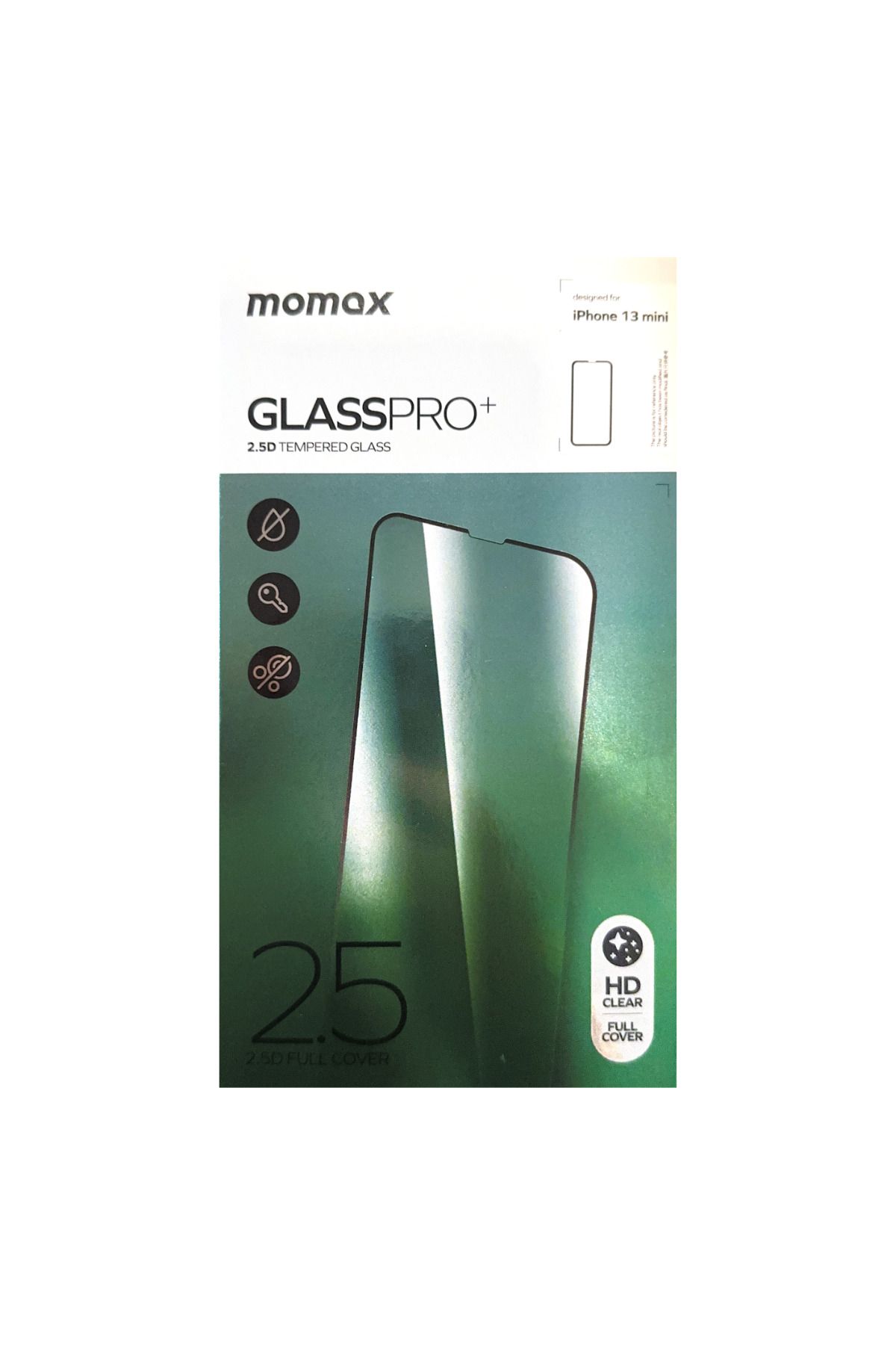 Momax iPhone 13 mini GlassPro 2.5D HD Tempered Glass EKRAN KORUYUCU