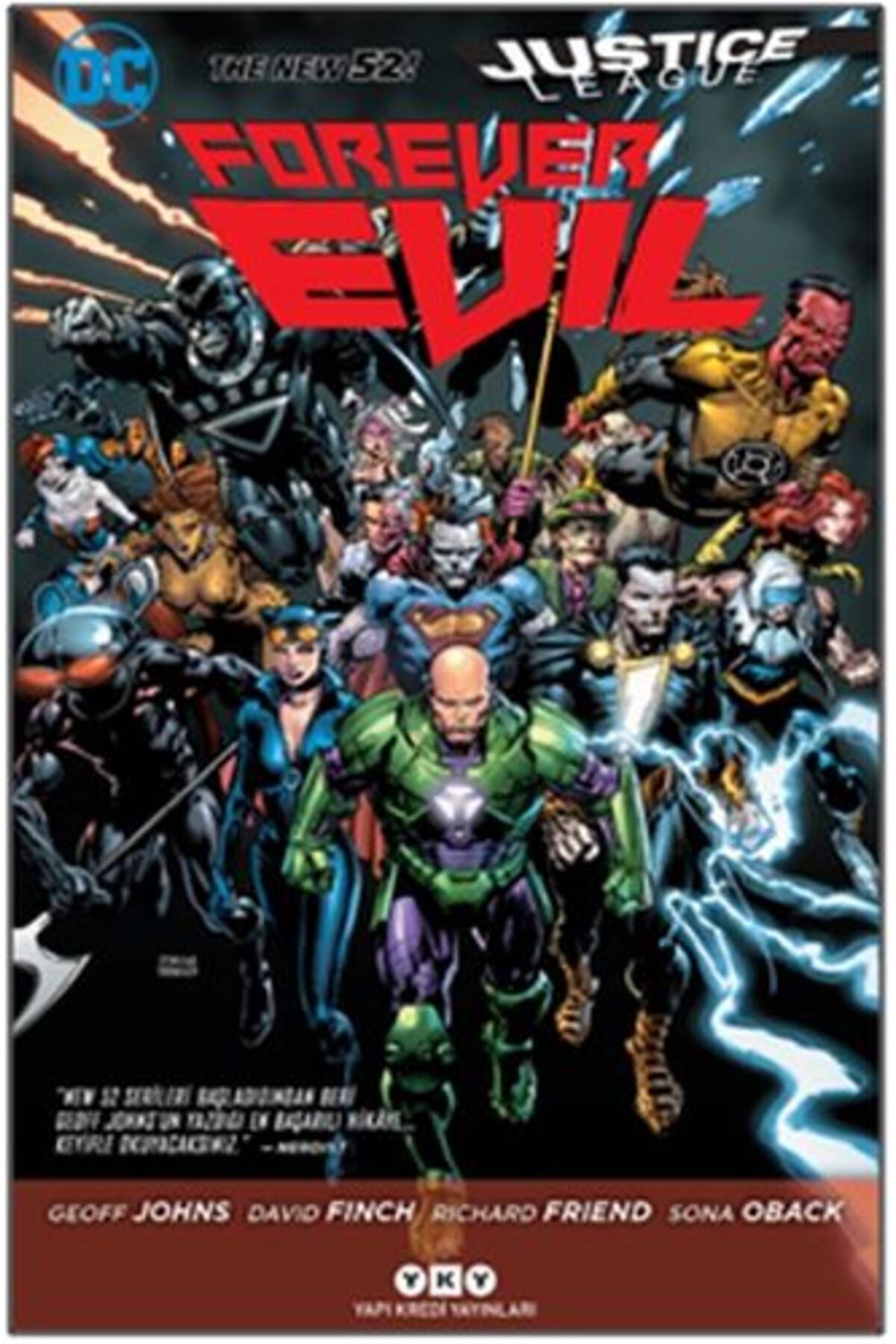 Yuva Yayınları Justice League Forever Evil: Daima Kötülük