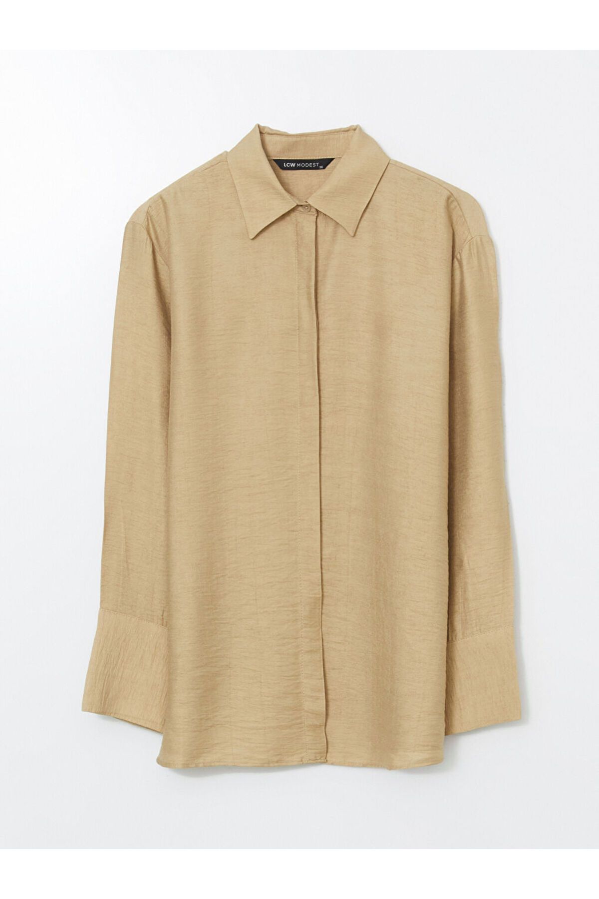 LC Waikiki Loose Fit Dokulu Kadın Gömlek Tunik
